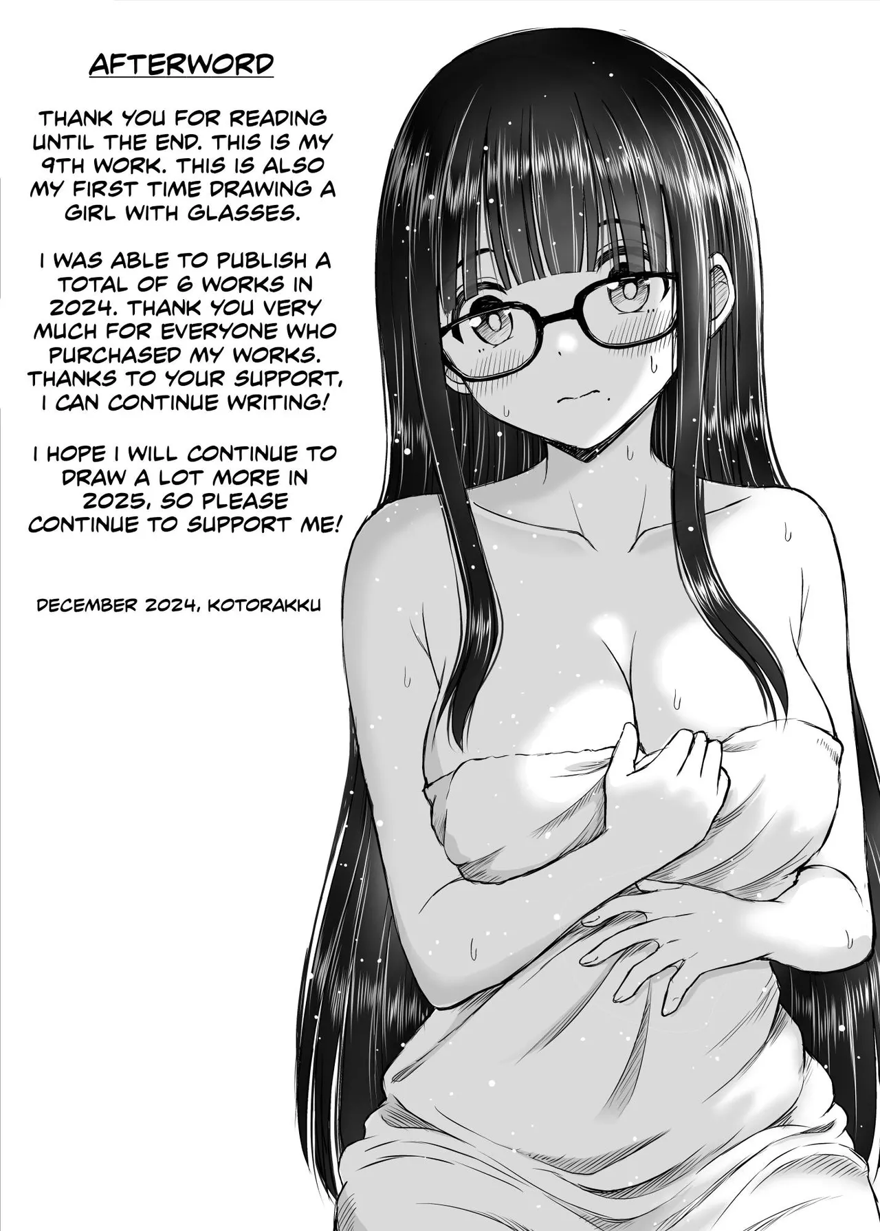 Bijutsubu no Kyonyuu Kouhai ga Nude Model ni Natta Kekka Amari ni Ero Sugite Ore no Geijutsu ga Bakuhatsushita Hanashi Chapter 1 - page 52