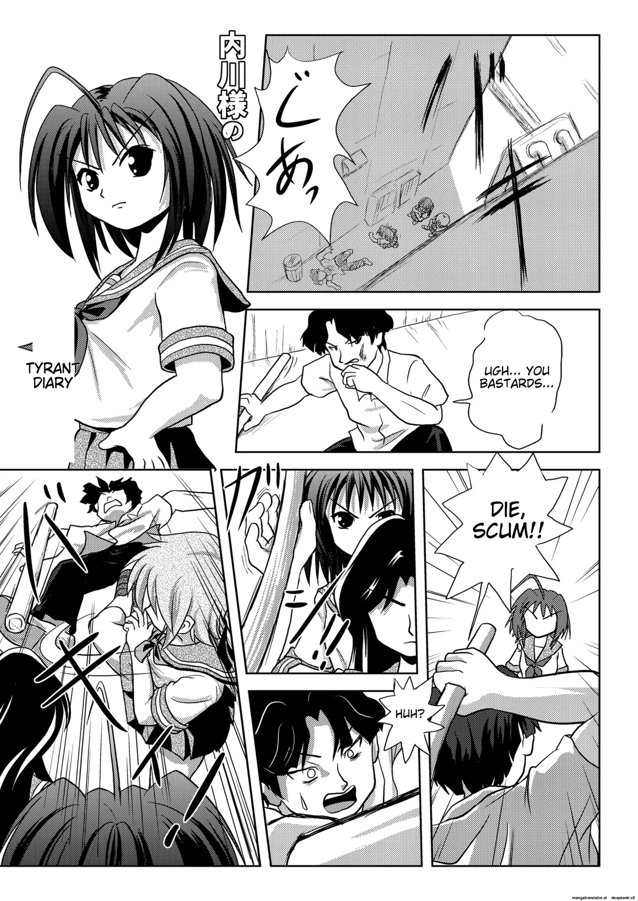 Uchikawa-san's Tyrant Diary Chapter 1 - page 3