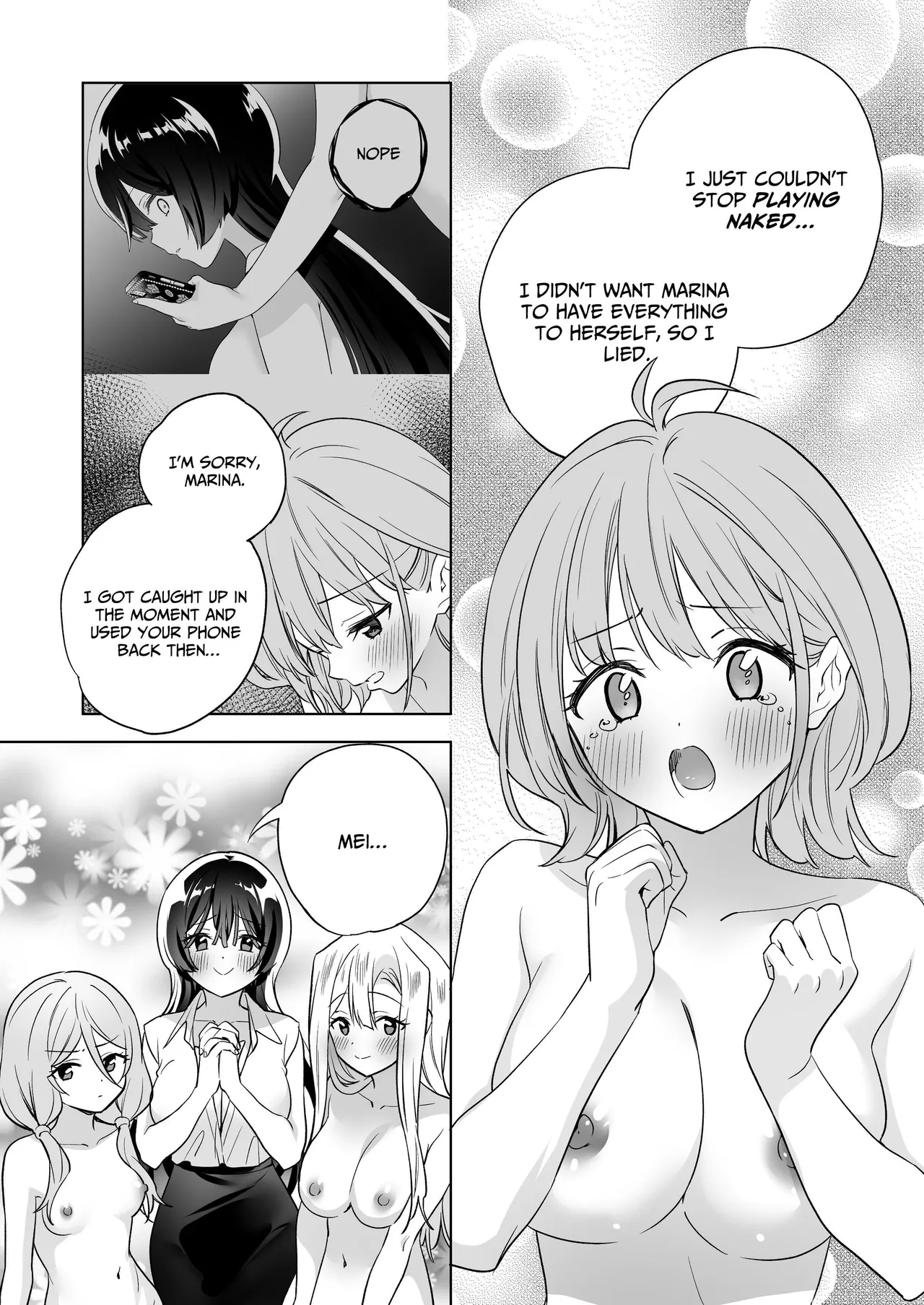 Minna de Ecchi na Yurikatsu Appli ~Ee Kono Naka ni Kakattenai Ko ga Iru!?~ 3 Zenpen Chapter 1 - page 67