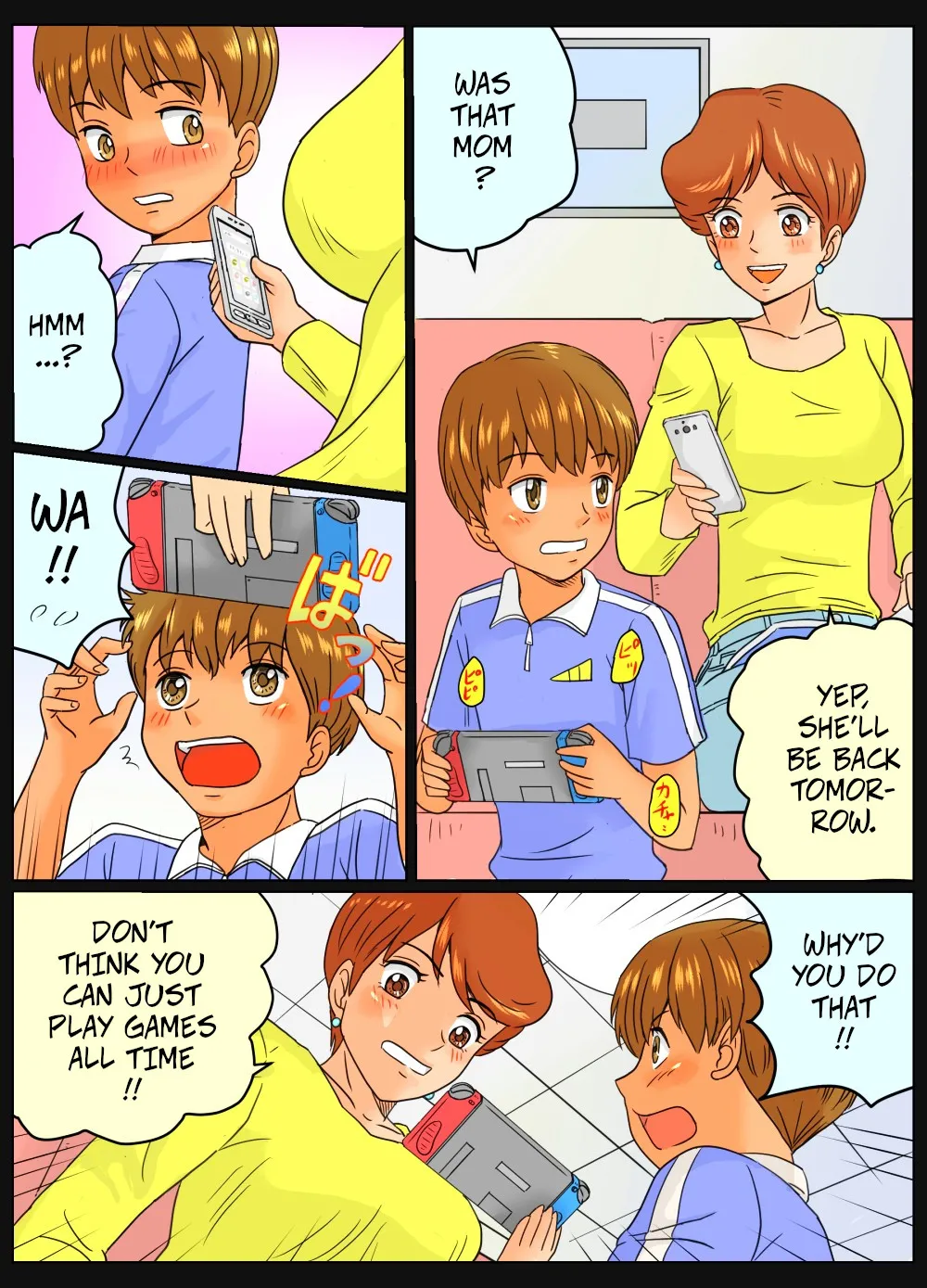 Tomomi-san and Sho-chan ~Aunt and Nephew Chapter 1 - page 4