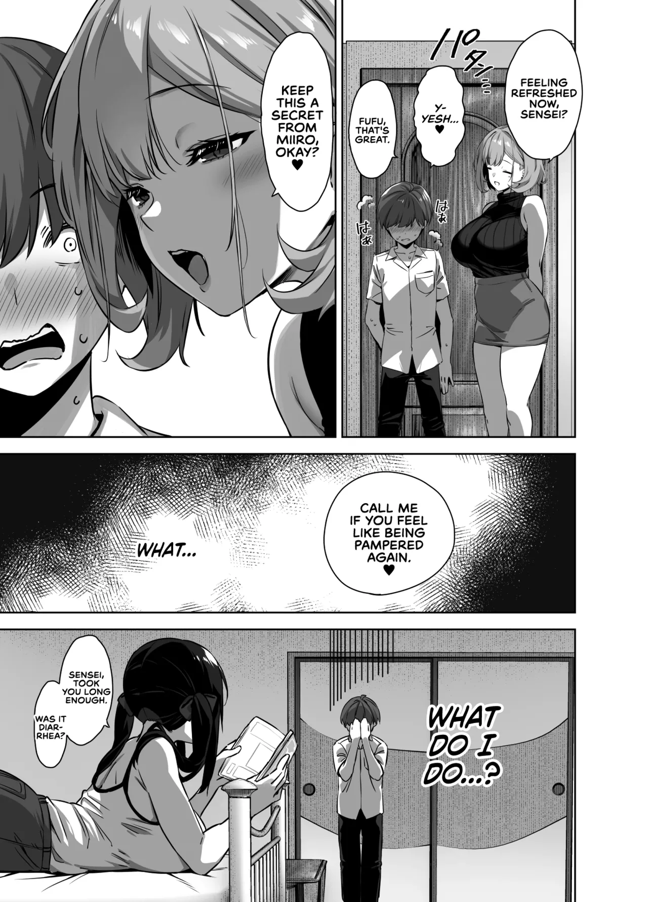 Natsu to Inaka to Yuuwaku shite kuru Dekkai Oshiego 2 Chapter 1 - page 24