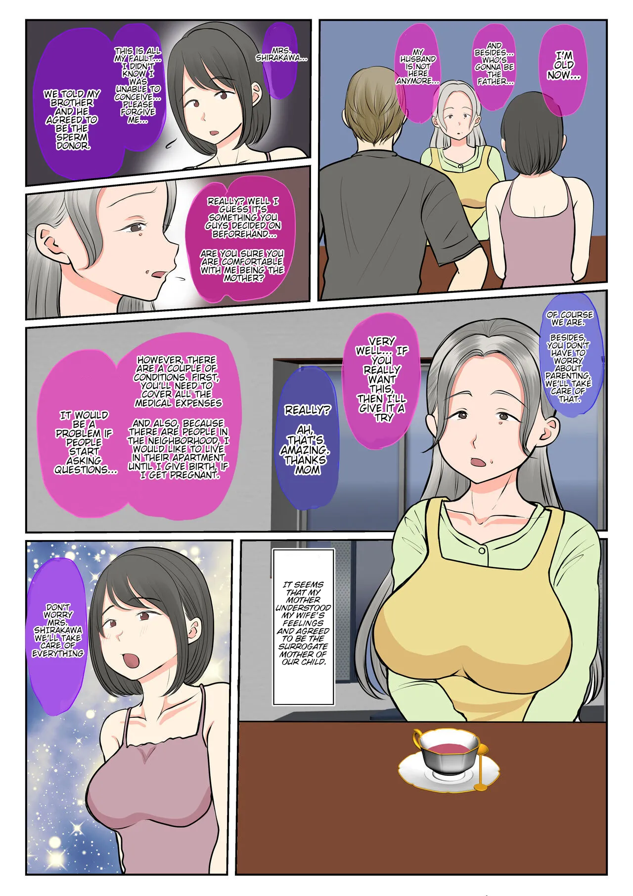 Surrogacy: The case of Yuka Shirakawa Chapter 1 - page 8