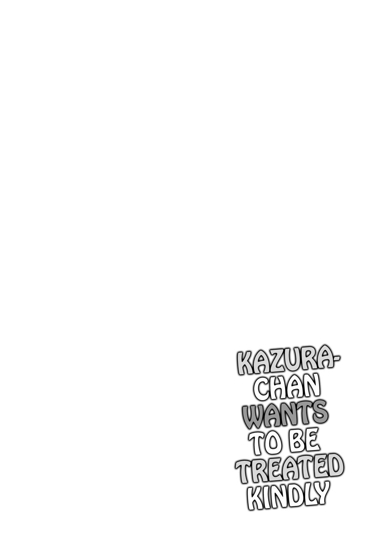 Kazura-chan wa Yasashiku Saretai Chapter 1 - page 3