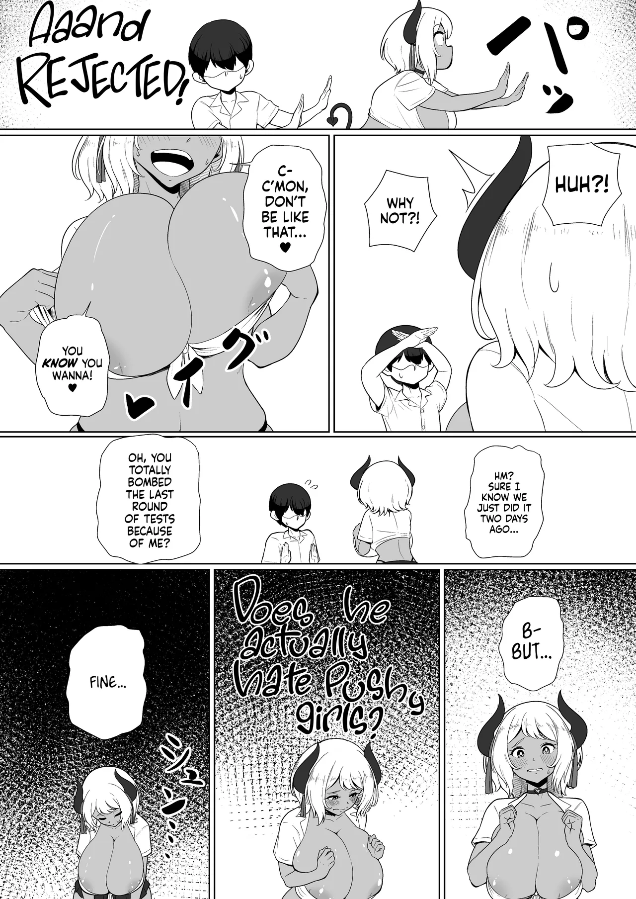 inma na Osananajimi no Sakunyuu Jijou "Houkago Onedari Chichishibori Hen" ー Milking My Succubus Childhood Friend?! - Begging To Be Wrung Out After School! Chapter 1 - page 6
