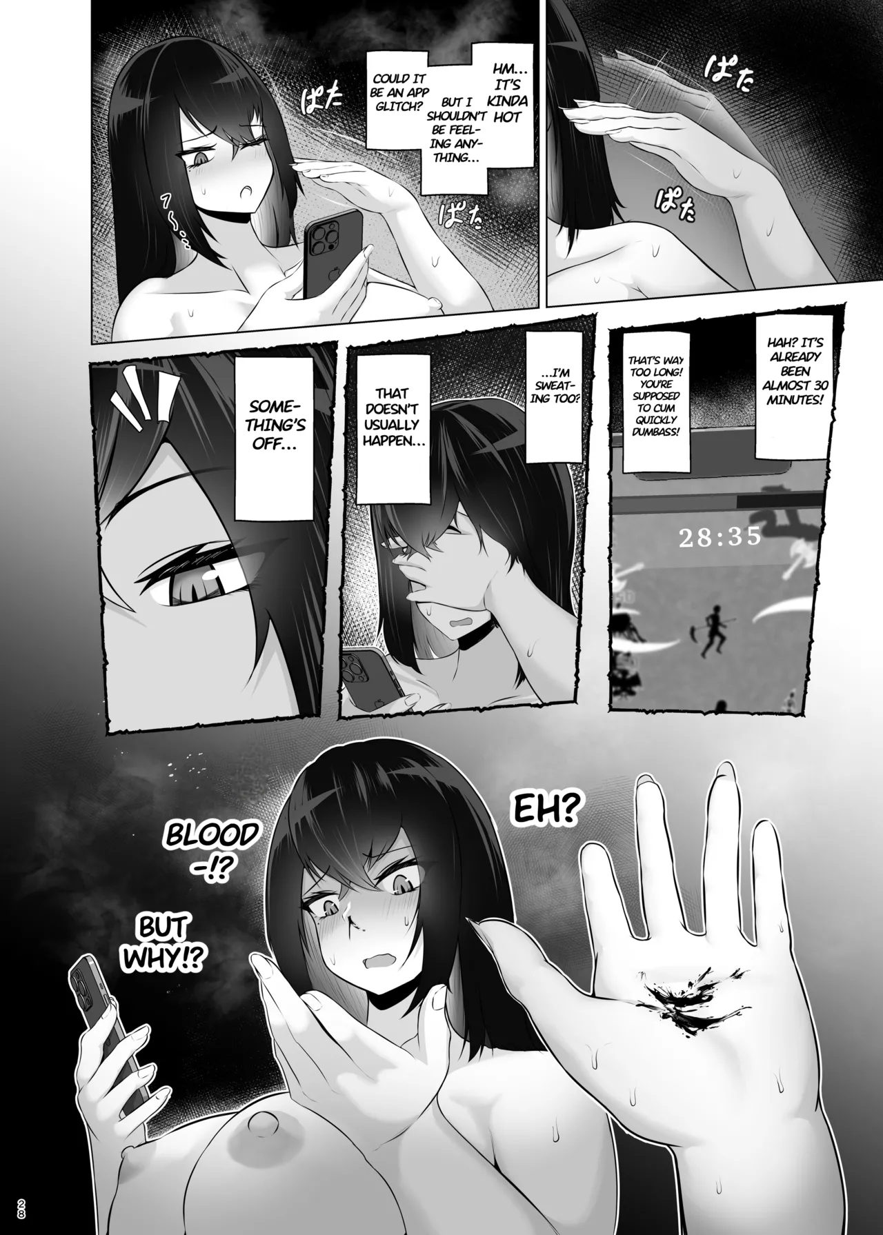 Kankaku Shadan x Papakatsu: Ha? Watashi ga Kanjiteru Wakenai Daro Baka ga Chapter 1 - page 28