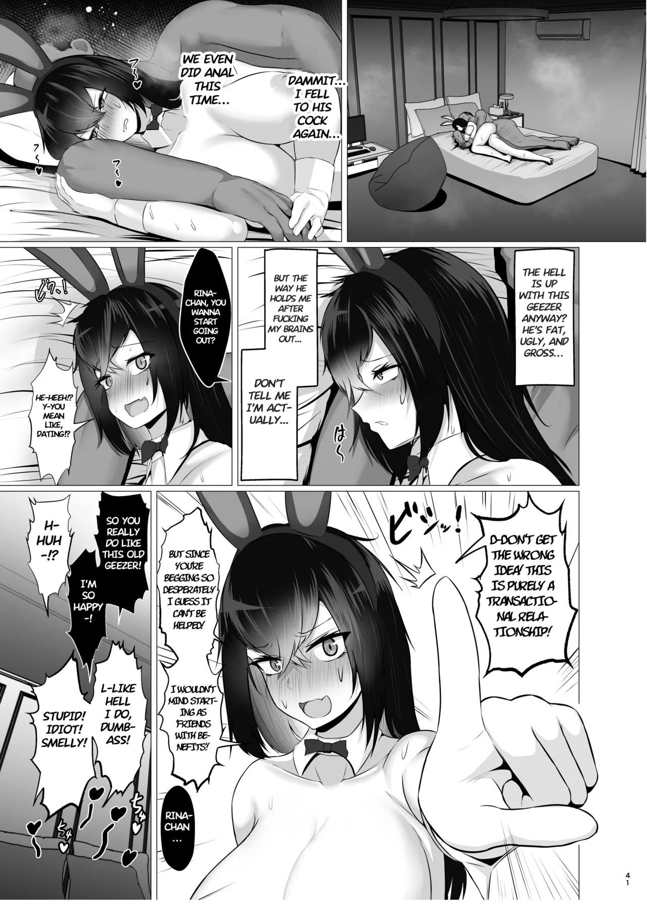 Kankaku Shadan x Papakatsu: Ha? Watashi ga Kanjiteru Wakenai Daro Baka ga Chapter 1 - page 41