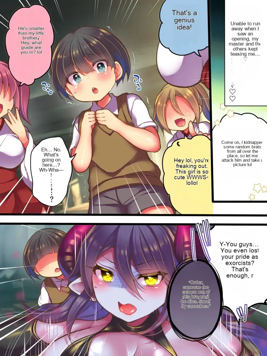 TS Succubus Exorcist VS Female Kid Exorcist ~TS Succubus Exorcist Defeated! Humiliating Lesbian Rape~ Chapter 1 - page 29