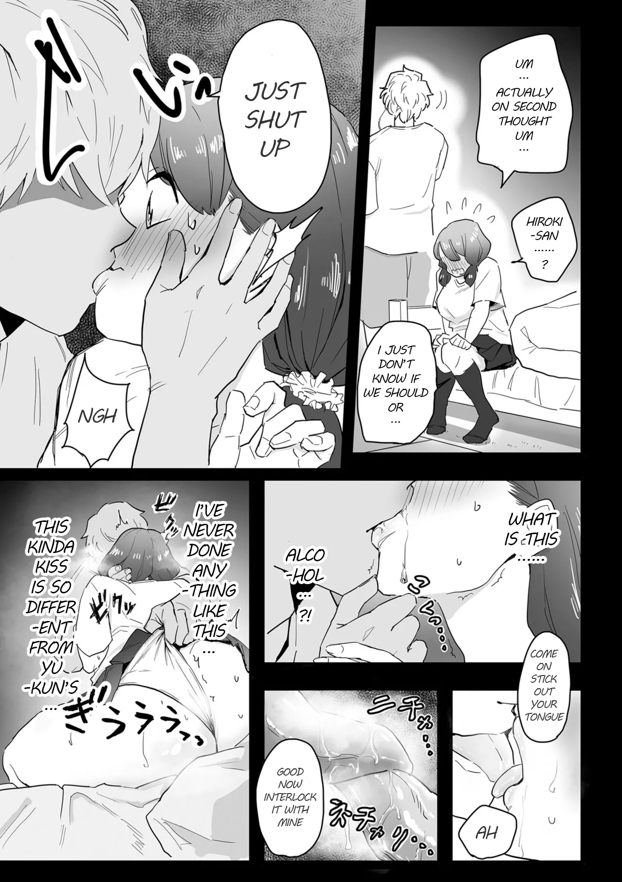 Mesu-ochi Benkyoukai Chapter 1 - page 9