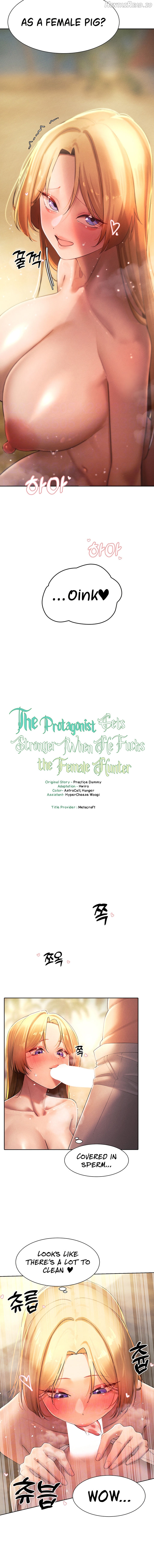 The Protagonist Gets Stronger When He Fucks the Female Hunter Chapter 34 - page 2