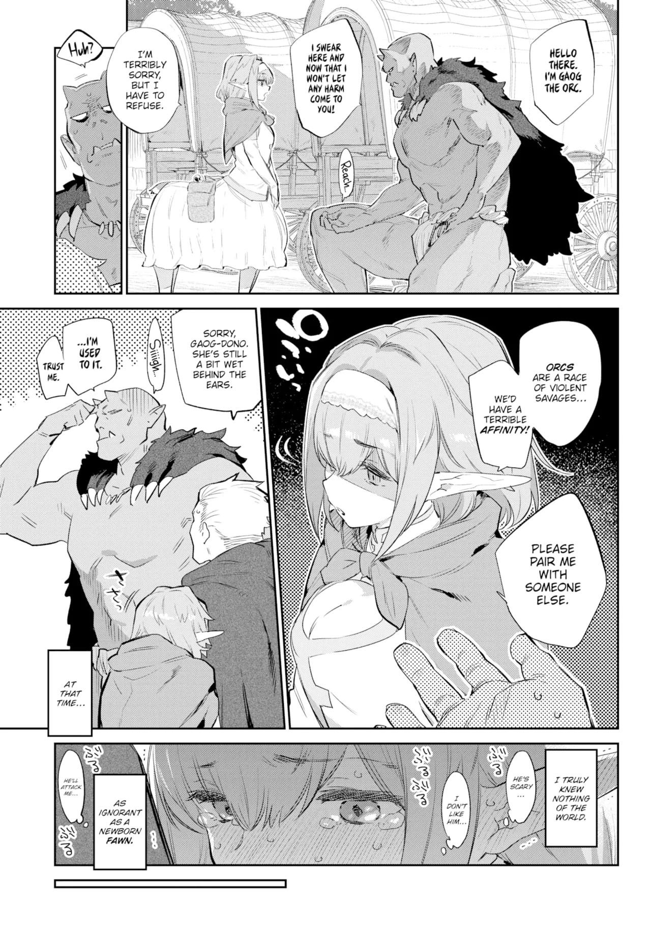 Otherworldly Maidens Series 1 - My Beloved Mr. Orc ❤ Chapter 1 - page 3