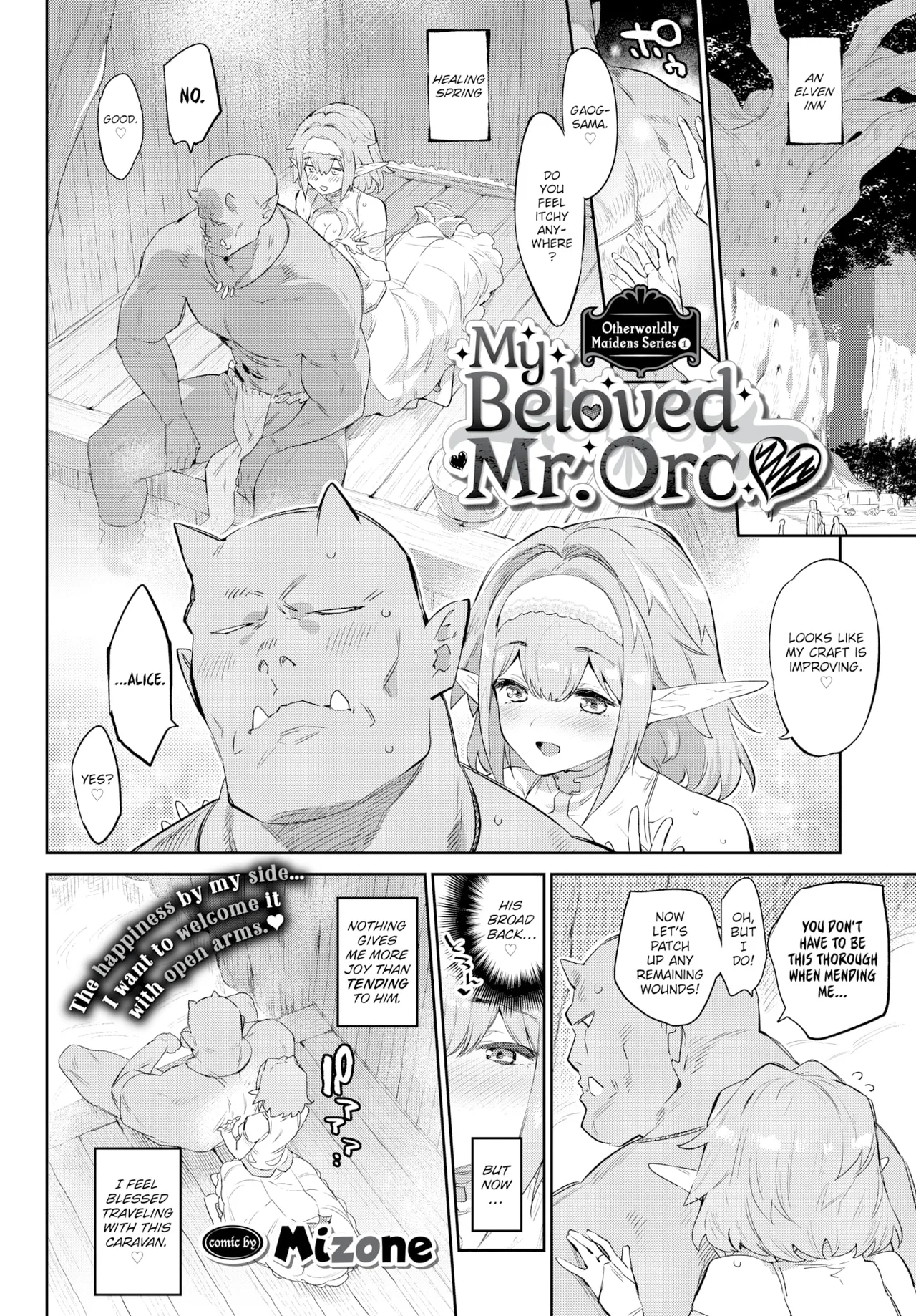 Otherworldly Maidens Series 1 - My Beloved Mr. Orc ❤ Chapter 1 - page 4