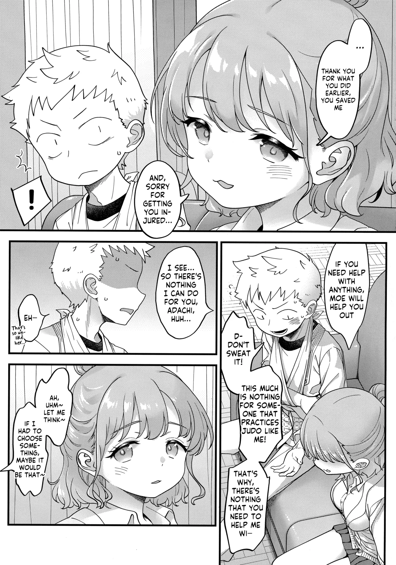 Adachi-kun to Sekine-an Chapter 1 - page 10