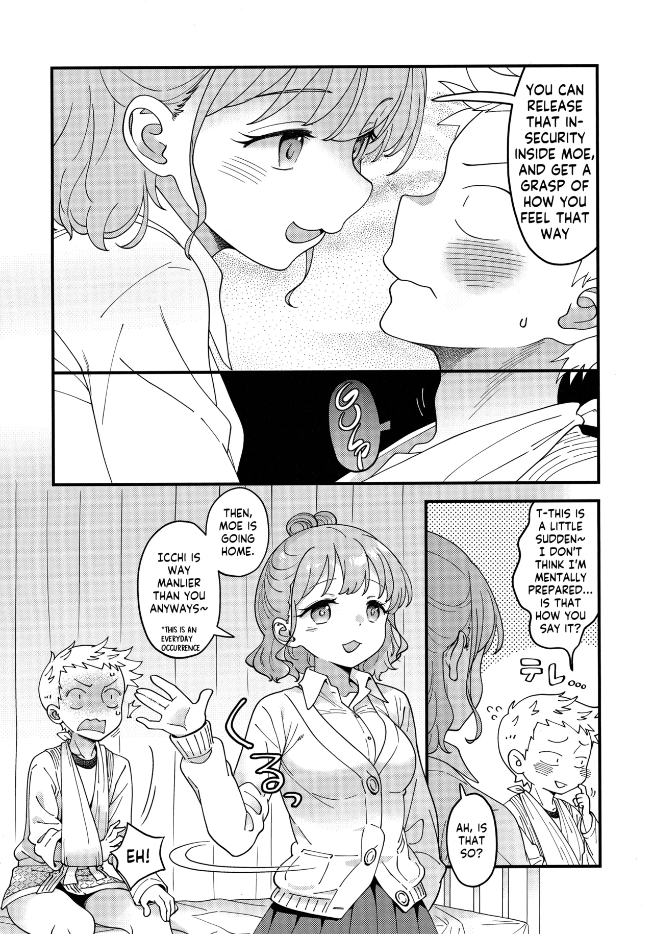 Adachi-kun to Sekine-an Chapter 1 - page 17