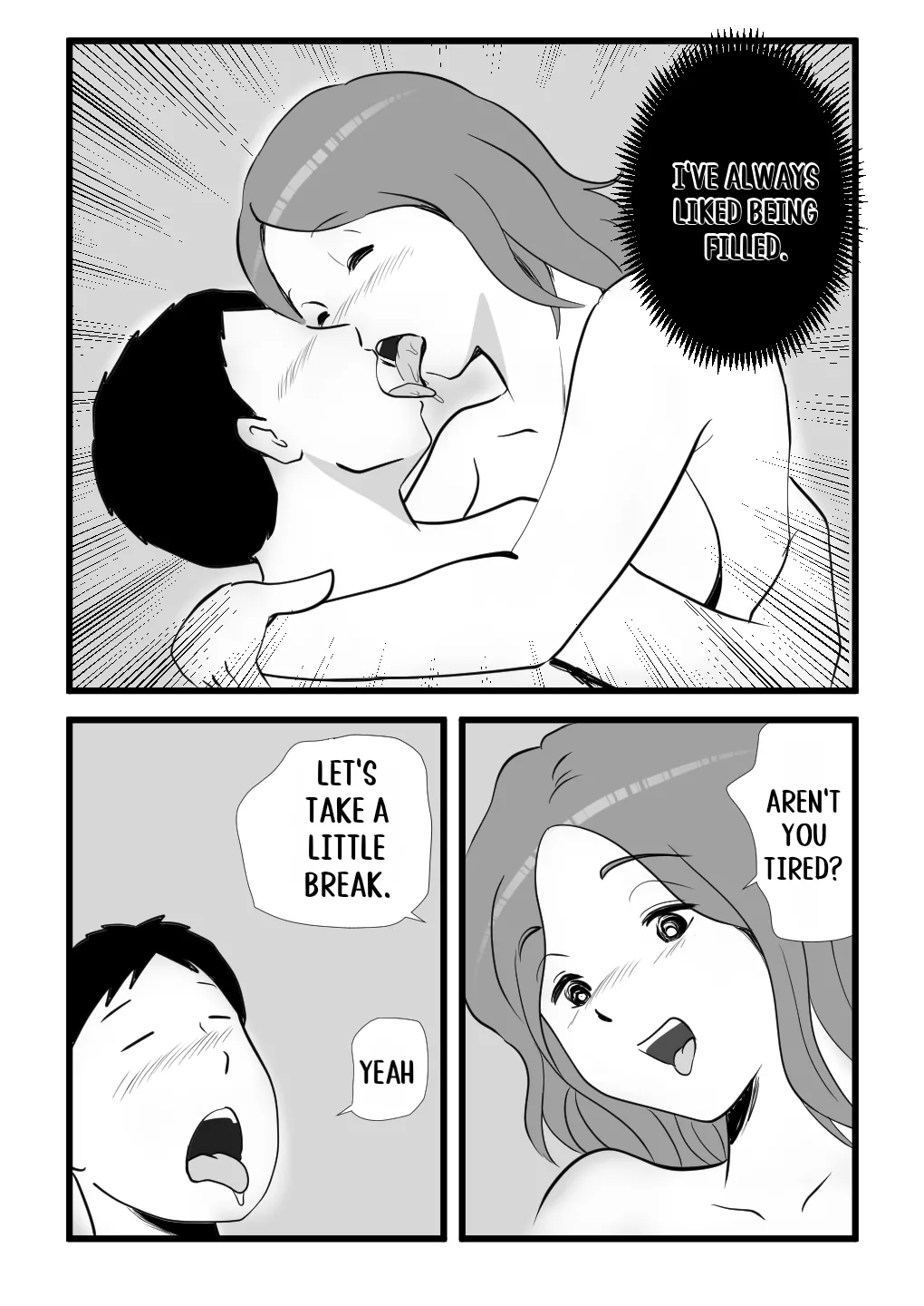 Iede Shitekita Kaa-san no Seiyoku ga Sugokatta Chapter 1 - page 34