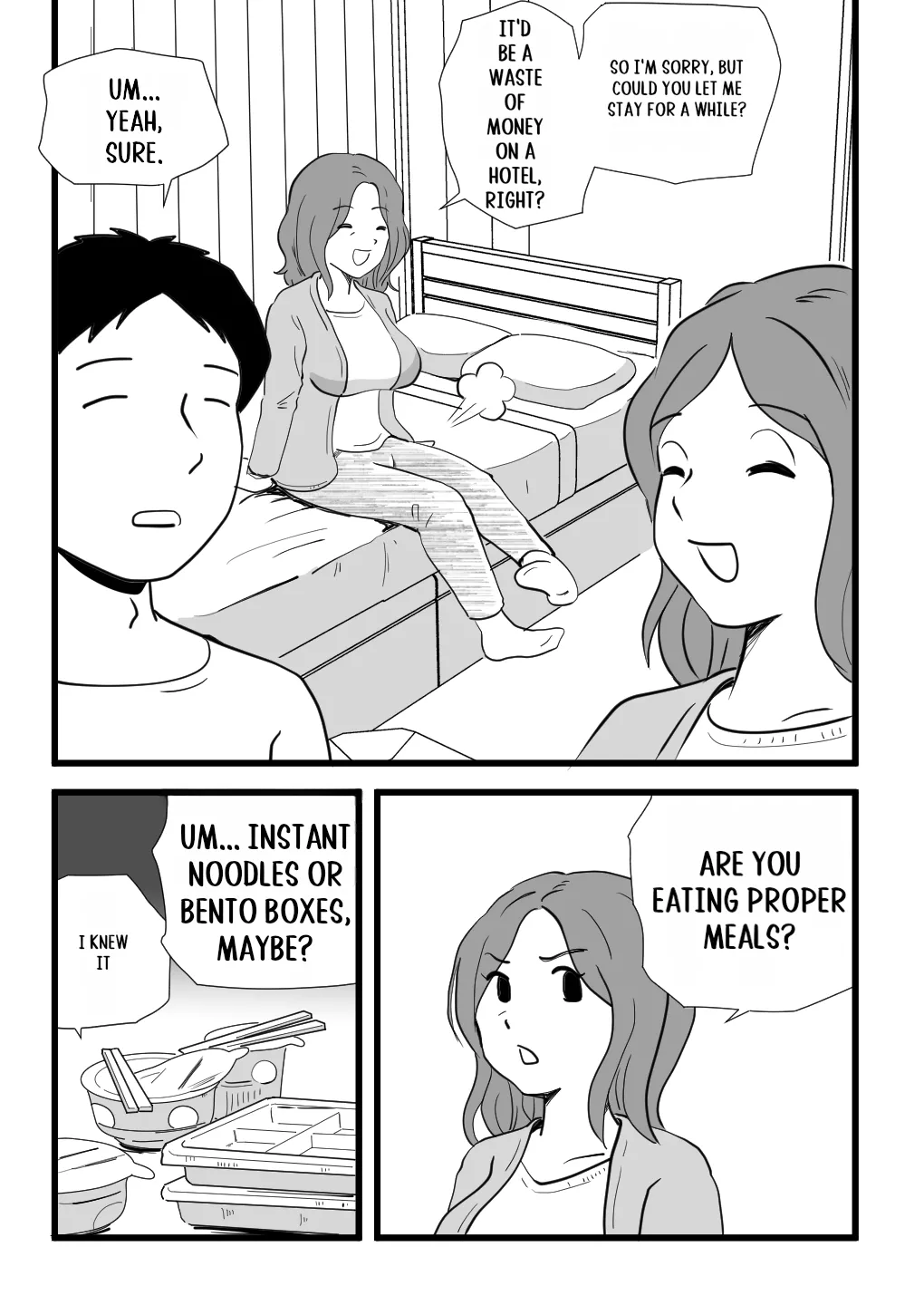 Iede Shitekita Kaa-san no Seiyoku ga Sugokatta Chapter 1 - page 5