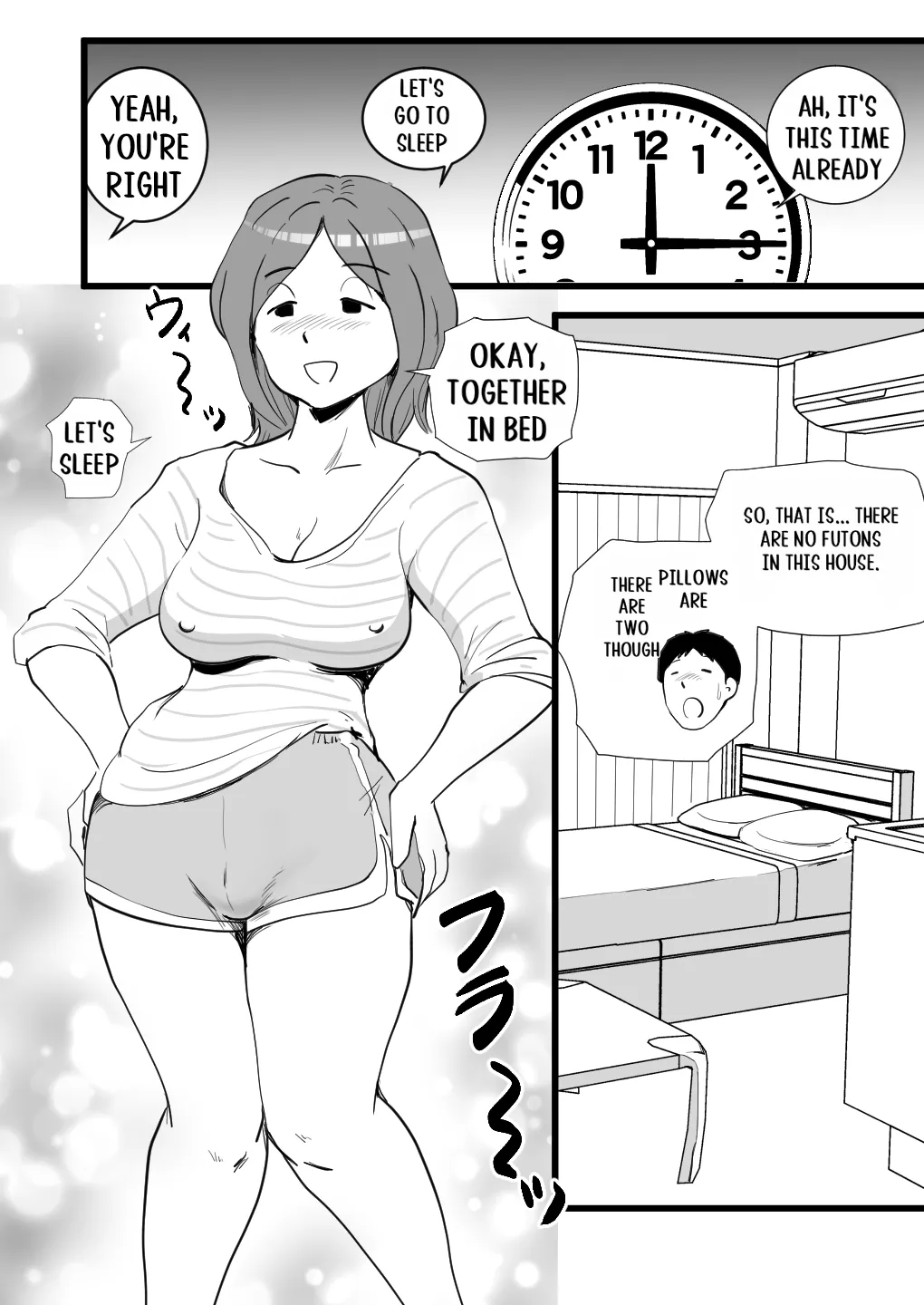 Iede Shitekita Kaa-san no Seiyoku ga Sugokatta Chapter 1 - page 9