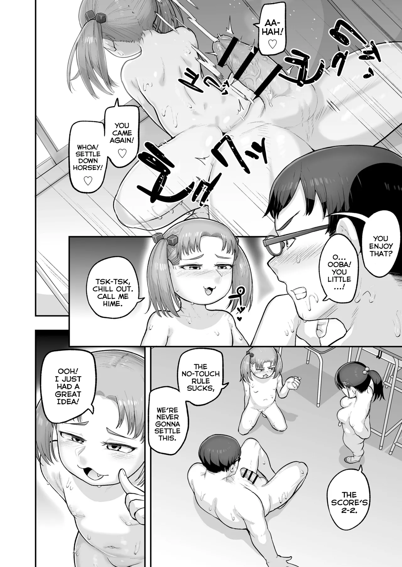 Oshiego no Mesugaki Futari ni Game Kankaku de Kyoushi Jinsei Owaraseraresou ni Natteru Hanashi Chapter 1 - page 27