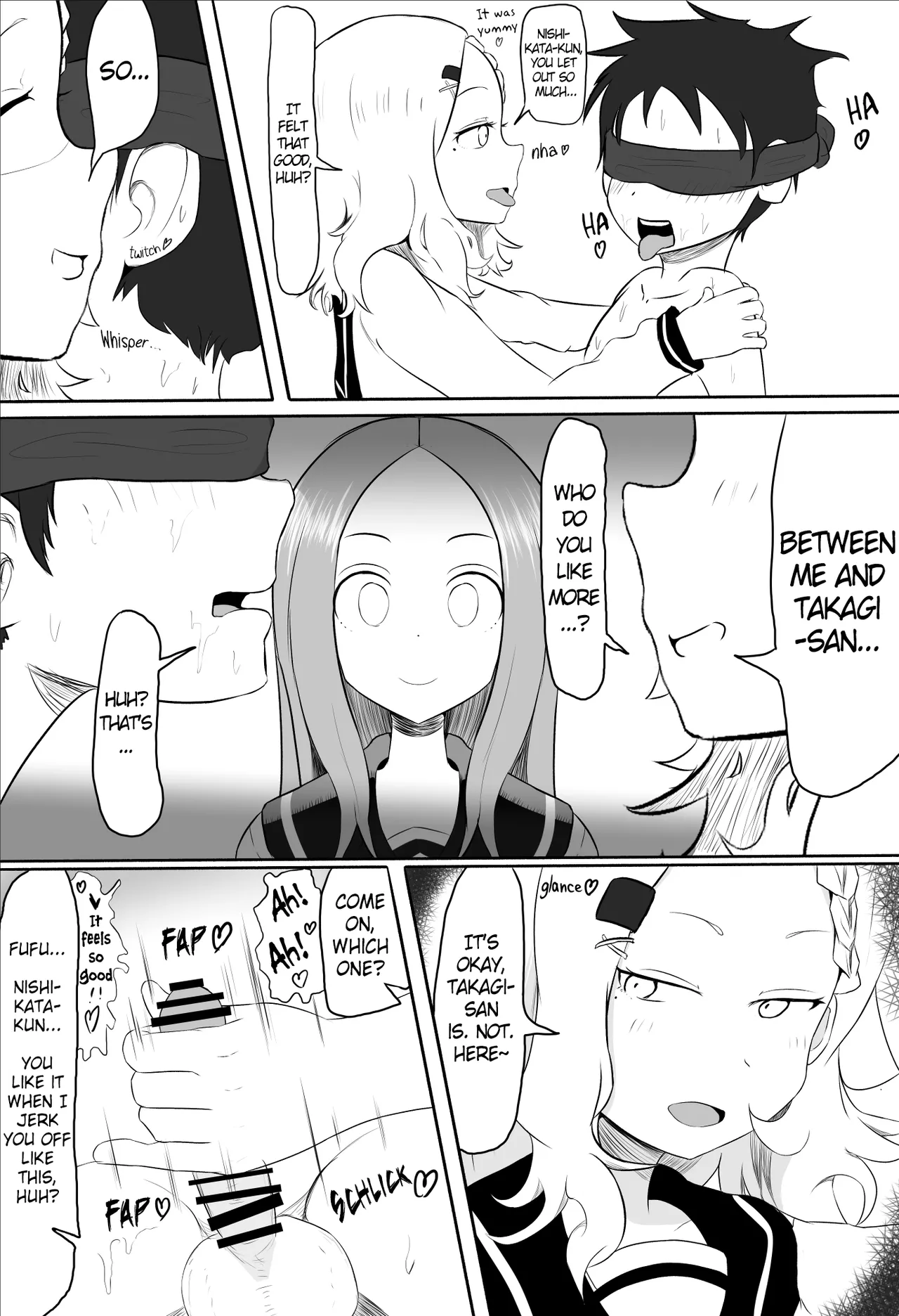 Houjou-san ni Nishikata o Netorareru Takagi-san Chapter 1 - page 2