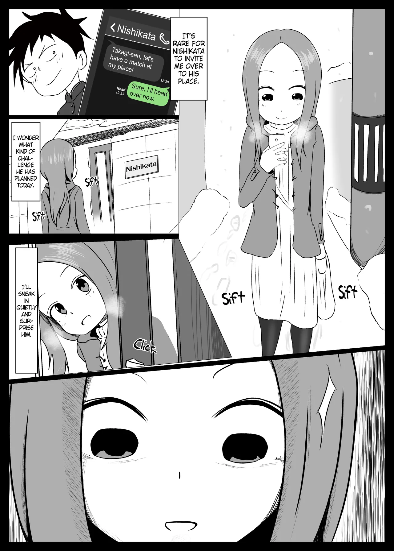 Houjou-san ni Nishikata o Netorareru Takagi-san Chapter 1 - page 4