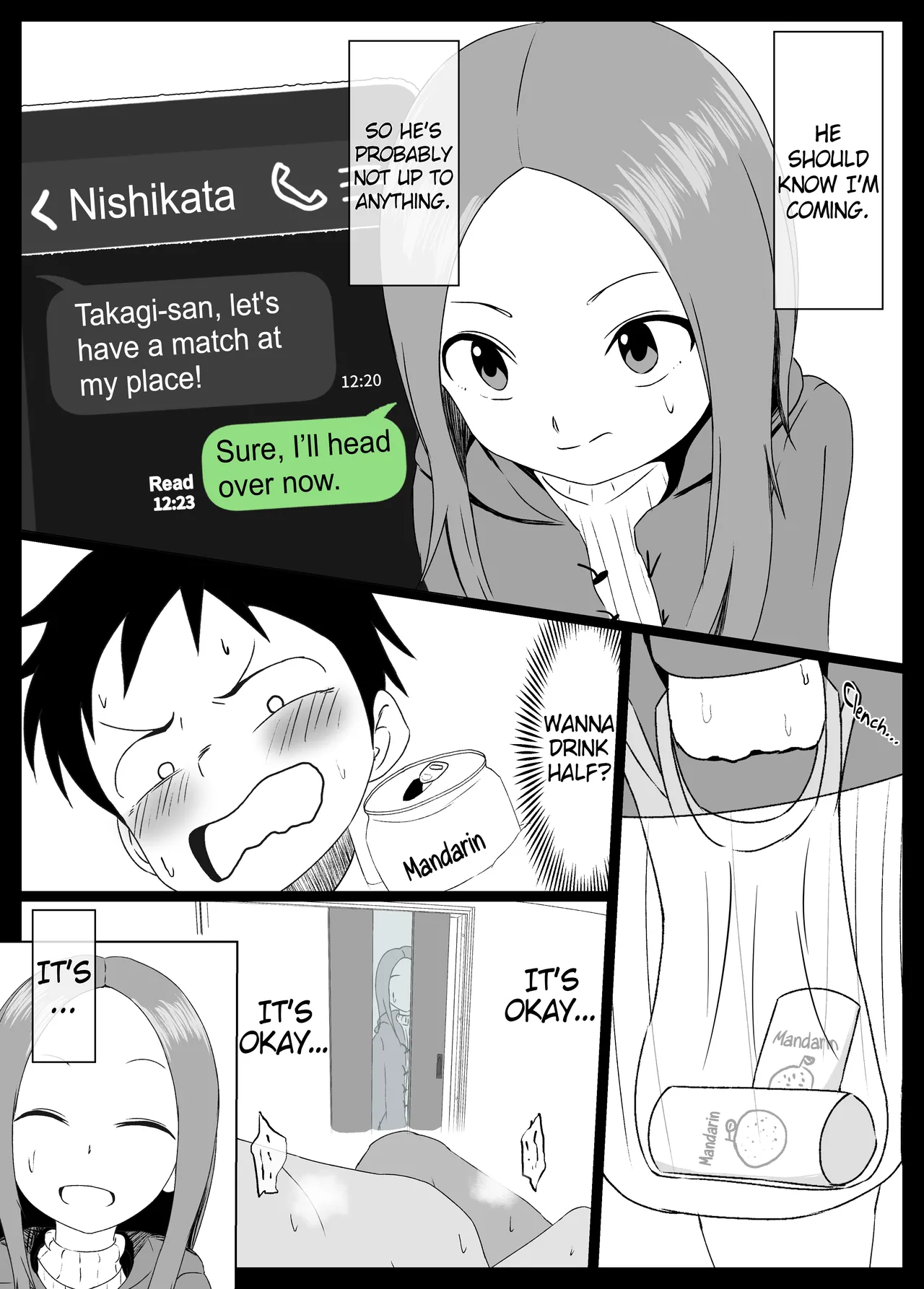 Houjou-san ni Nishikata o Netorareru Takagi-san Chapter 1 - page 7