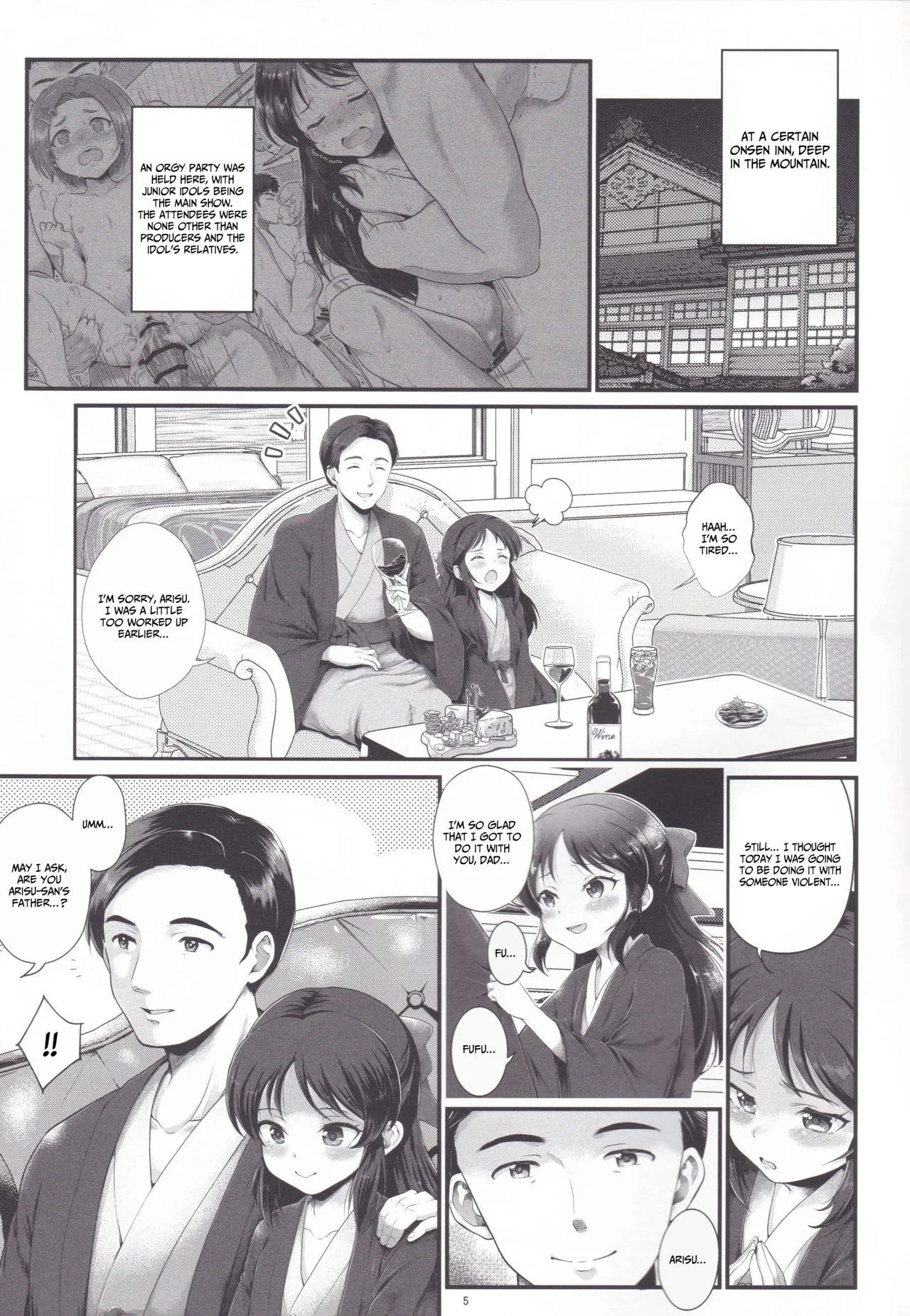THE chiDOLM@STER Cinderella Little Girls ~Mo mo ari mesugaki chichi musume rankō SUITE ROOM~ Chapter 1 - page 5