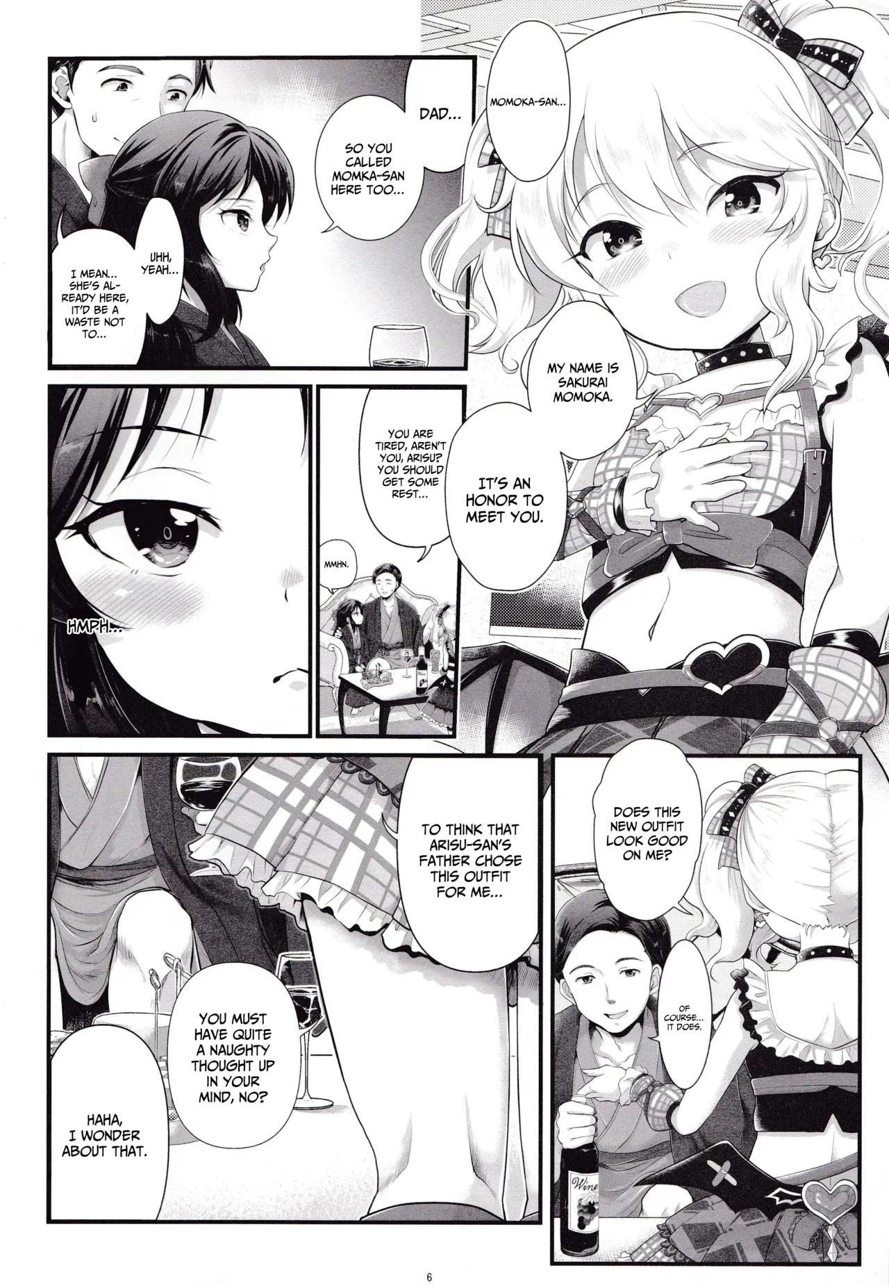 THE chiDOLM@STER Cinderella Little Girls ~Mo mo ari mesugaki chichi musume rankō SUITE ROOM~ Chapter 1 - page 6