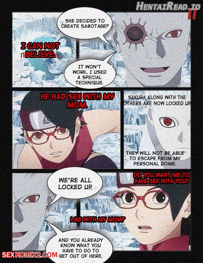Naruto. The Chronicle of Sarada. KristoLin for sexkomix2.com Chapter 1 - page 12