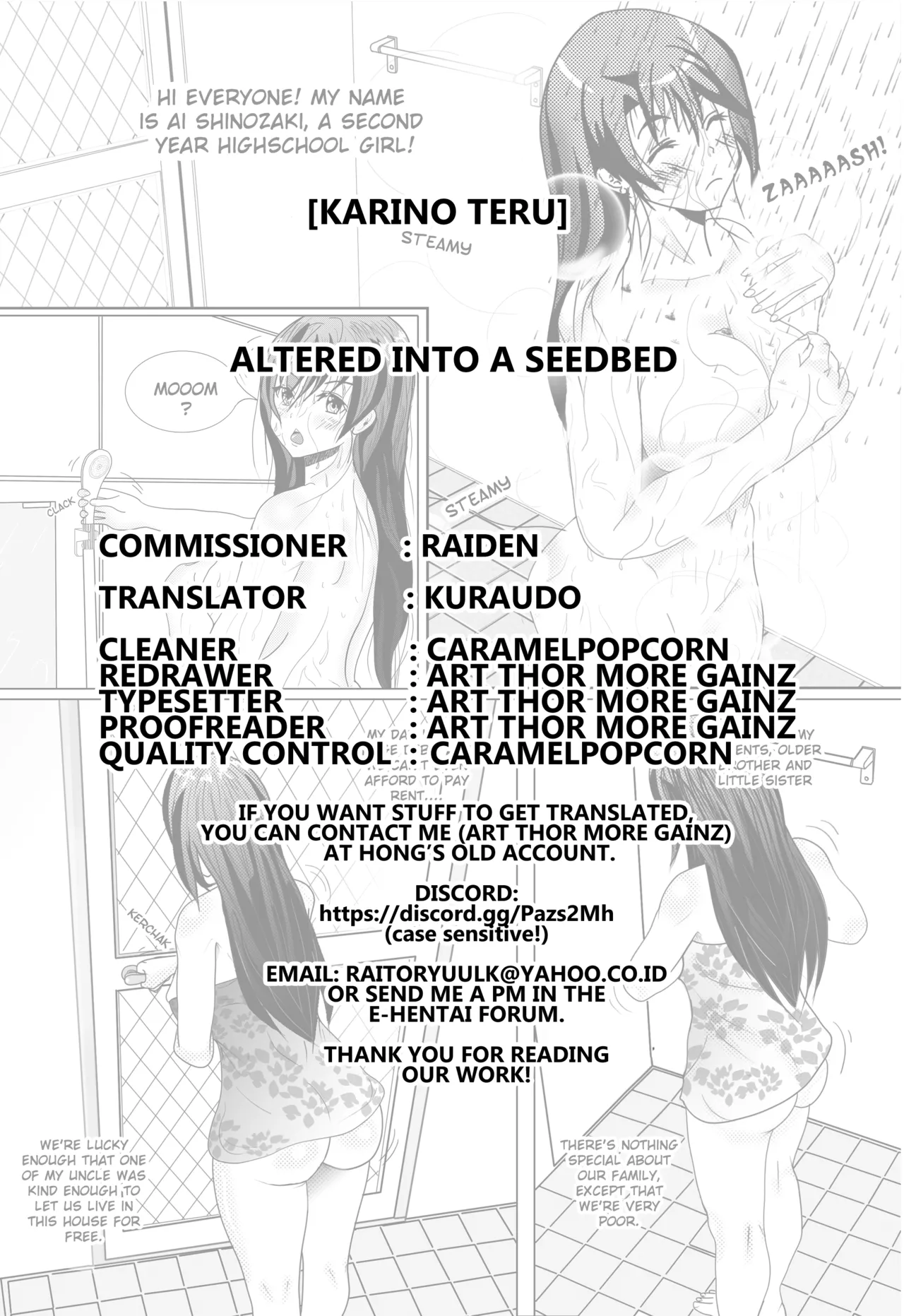Altered Into a Seedbed Chapter 1 - page 17
