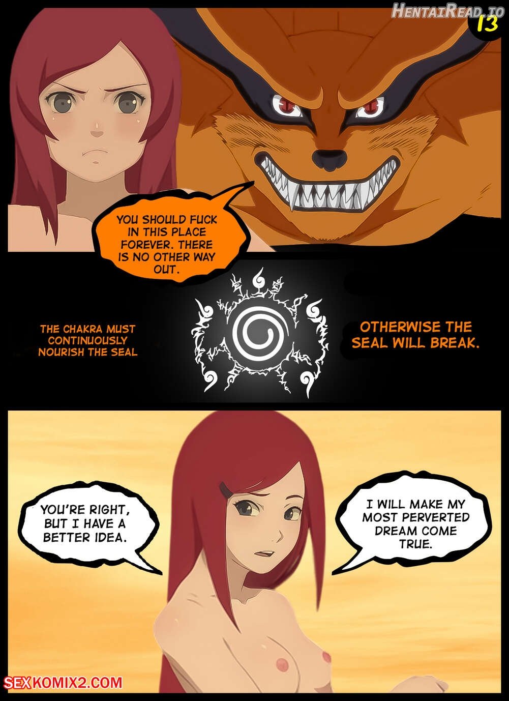 Naruto. The Red Dream. KristoLin for sexkomix2.com Chapter 1 - page 14