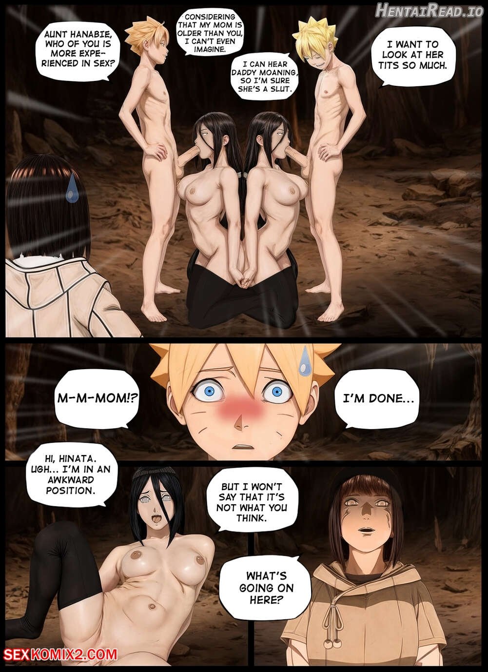 Naruto. Three in one. KristoLin for sexkomix2.com Chapter 1 - page 16