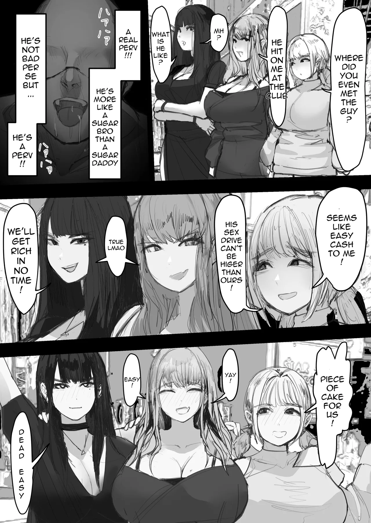 Shakkin Gal 3-nin ga Doujin AV Satsuei shita Kekka Chapter 1 - page 26
