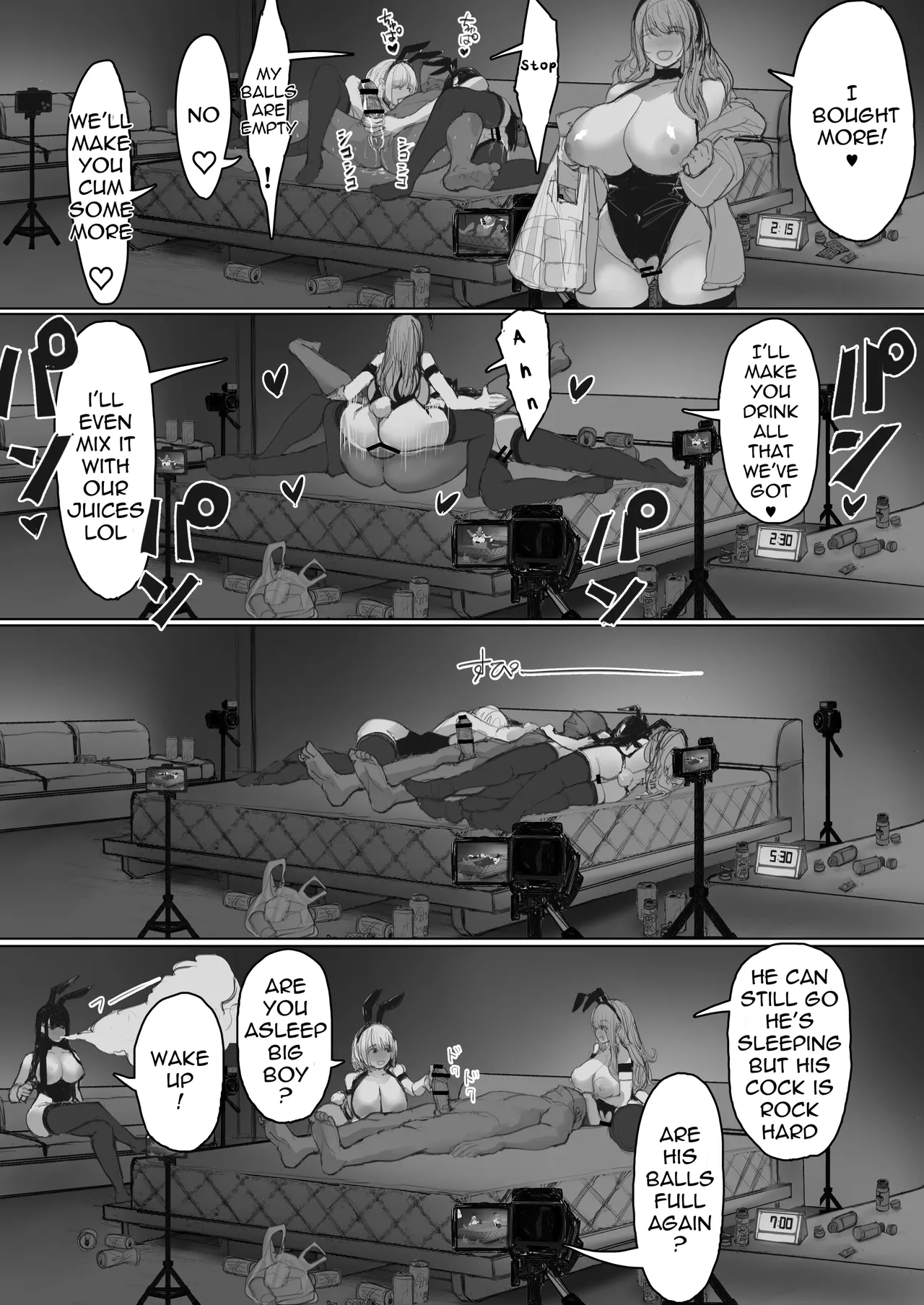 Shakkin Gal 3-nin ga Doujin AV Satsuei shita Kekka Chapter 1 - page 42