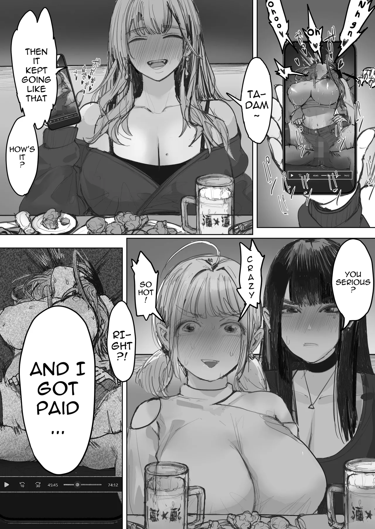 Shakkin Gal 3-nin ga Doujin AV Satsuei shita Kekka Chapter 1 - page 6