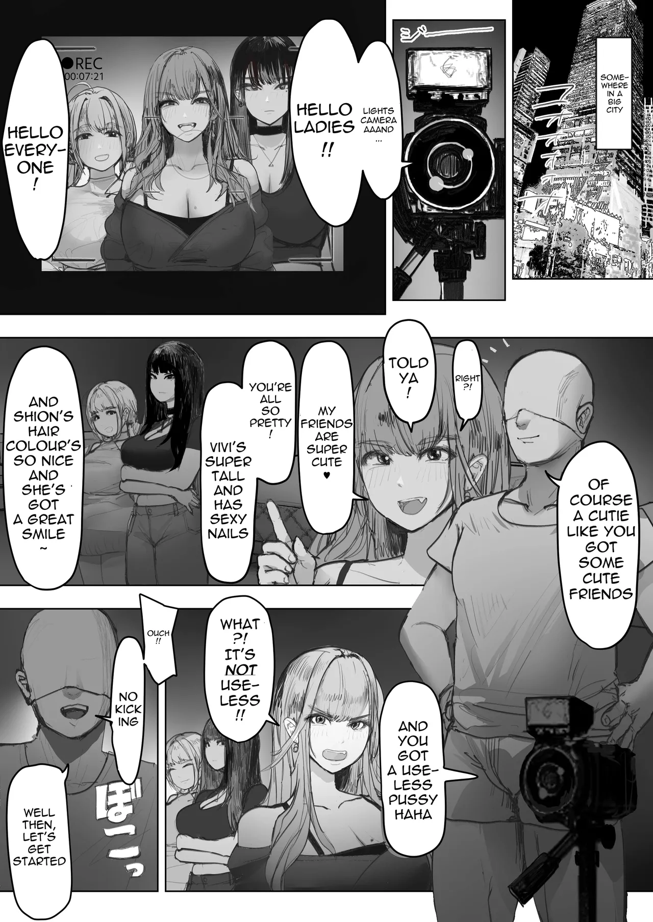 Shakkin Gal 3-nin ga Doujin AV Satsuei shita Kekka Chapter 1 - page 8