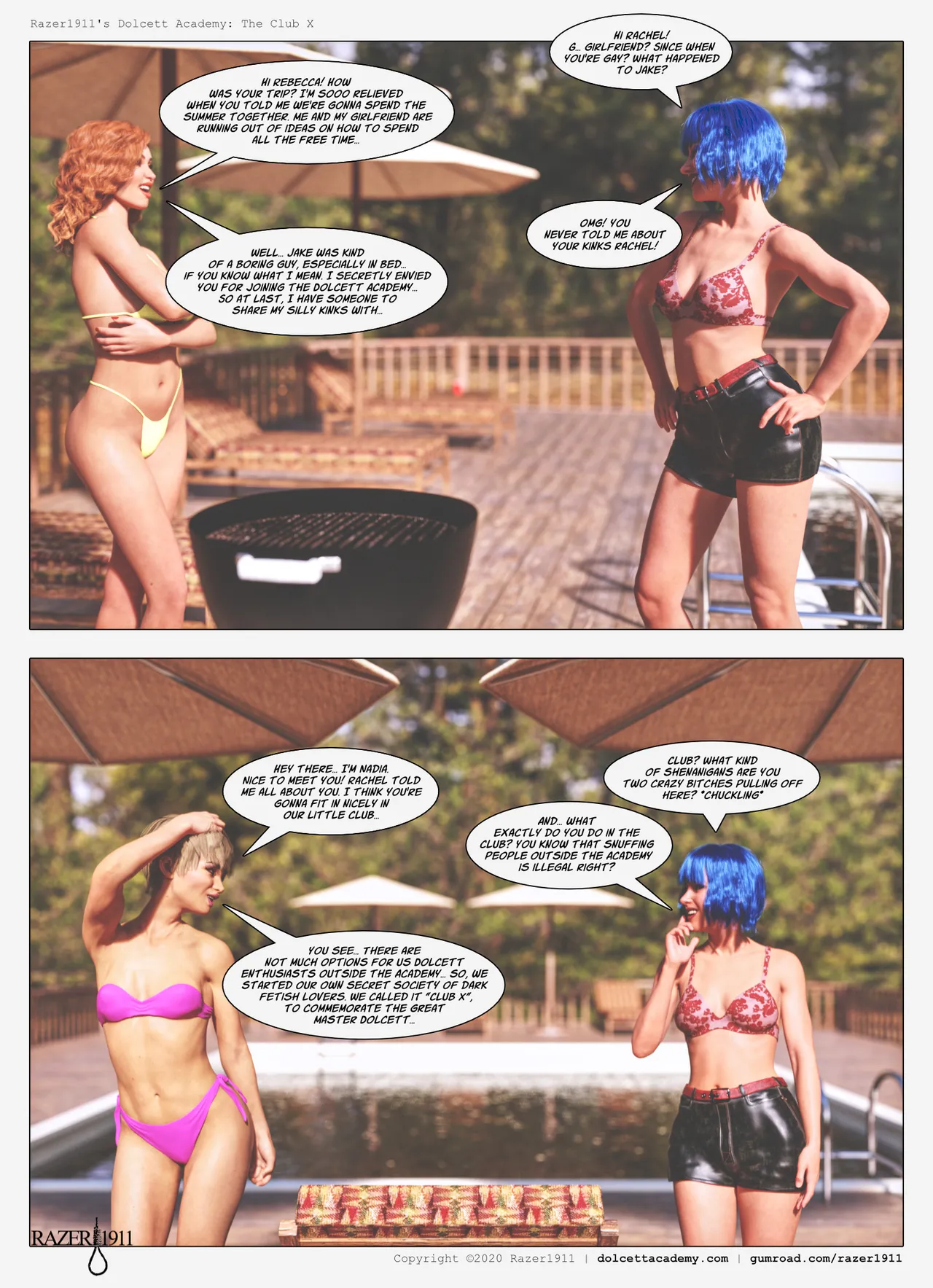 多尔赛特学院系列 第 10 卷 -X 俱樂部 Chapter 1 - page 3
