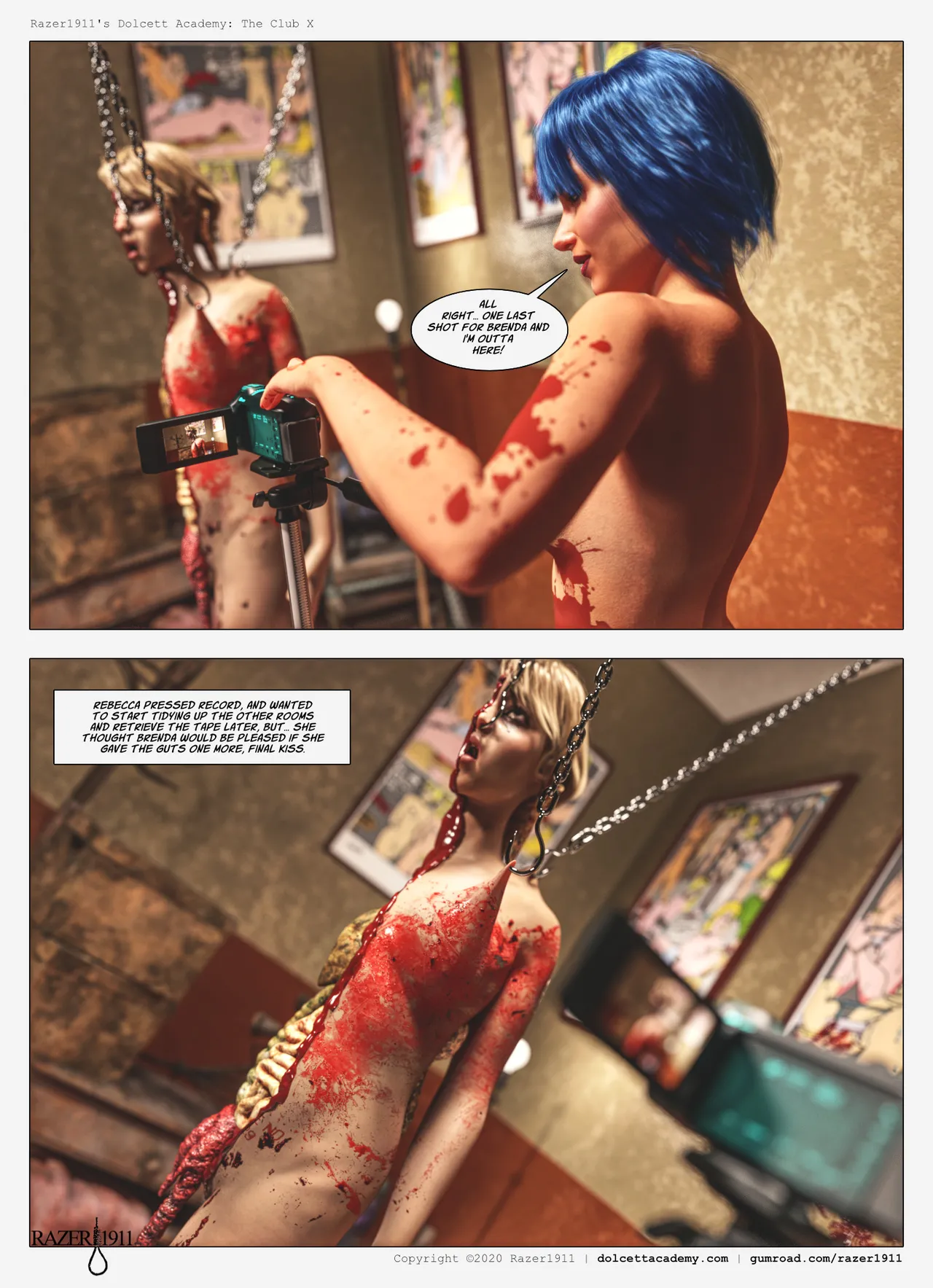 多尔赛特学院系列 第 10 卷 -X 俱樂部 Chapter 1 - page 56