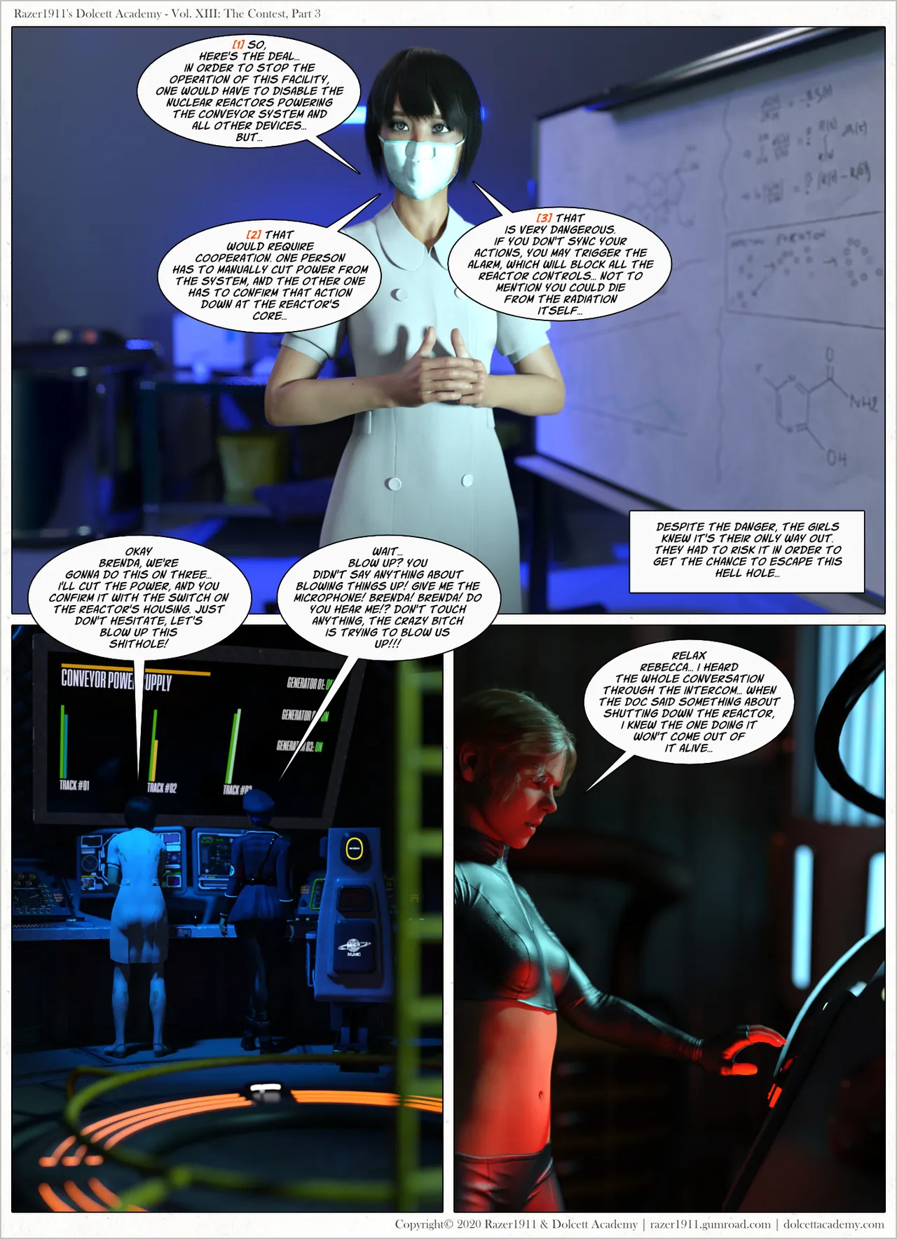 多尔赛特学院系列 第 13 卷 - 竞赛三部曲第 3 部分 Chapter 1 - page 63