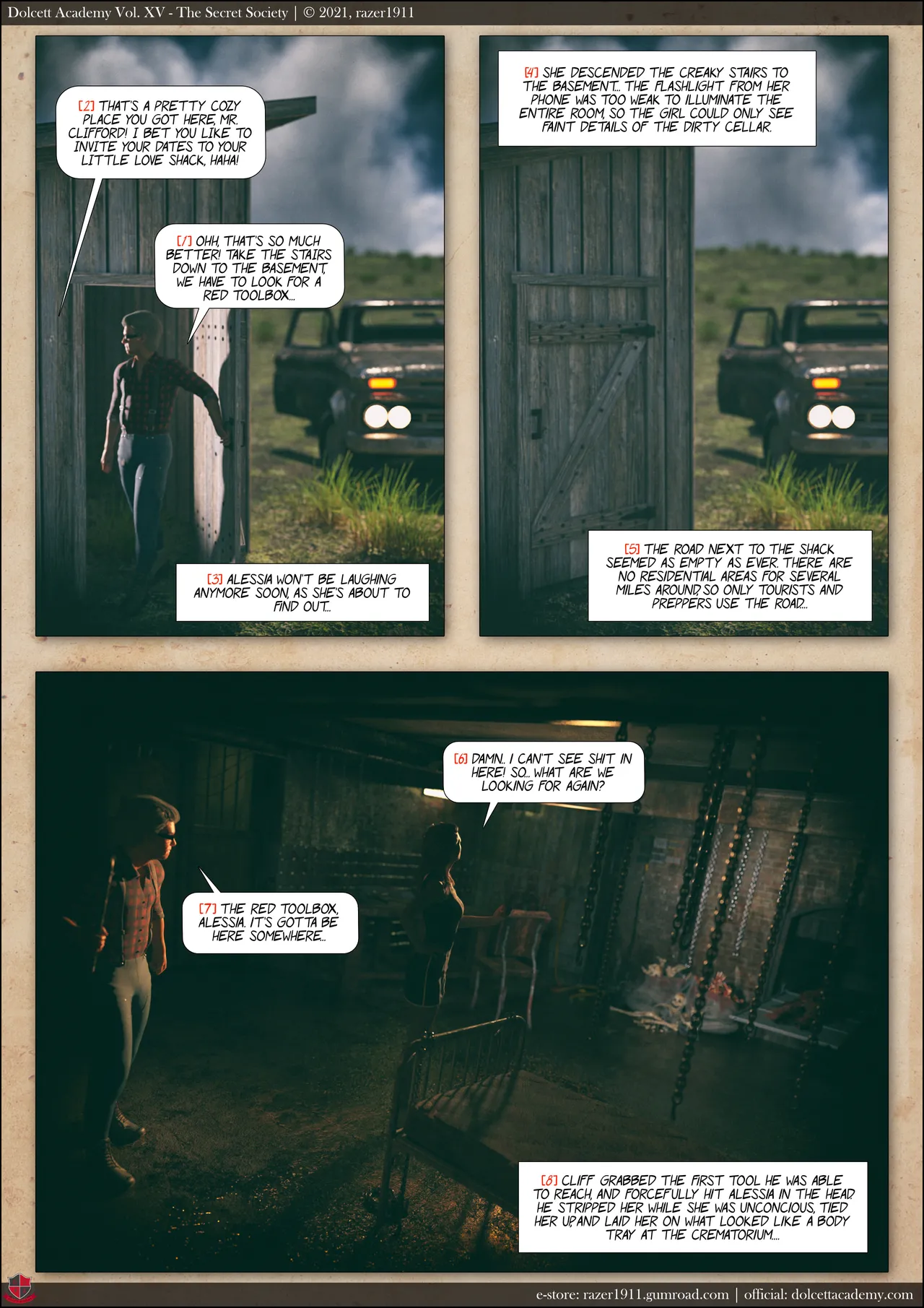 多尔赛特学院系列 第 15 卷 - 秘密社团 Chapter 1 - page 47
