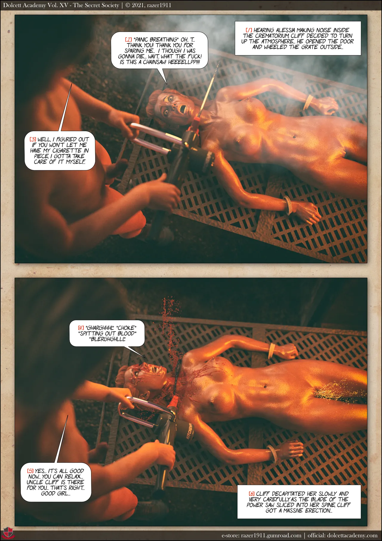 多尔赛特学院系列 第 15 卷 - 秘密社团 Chapter 1 - page 56