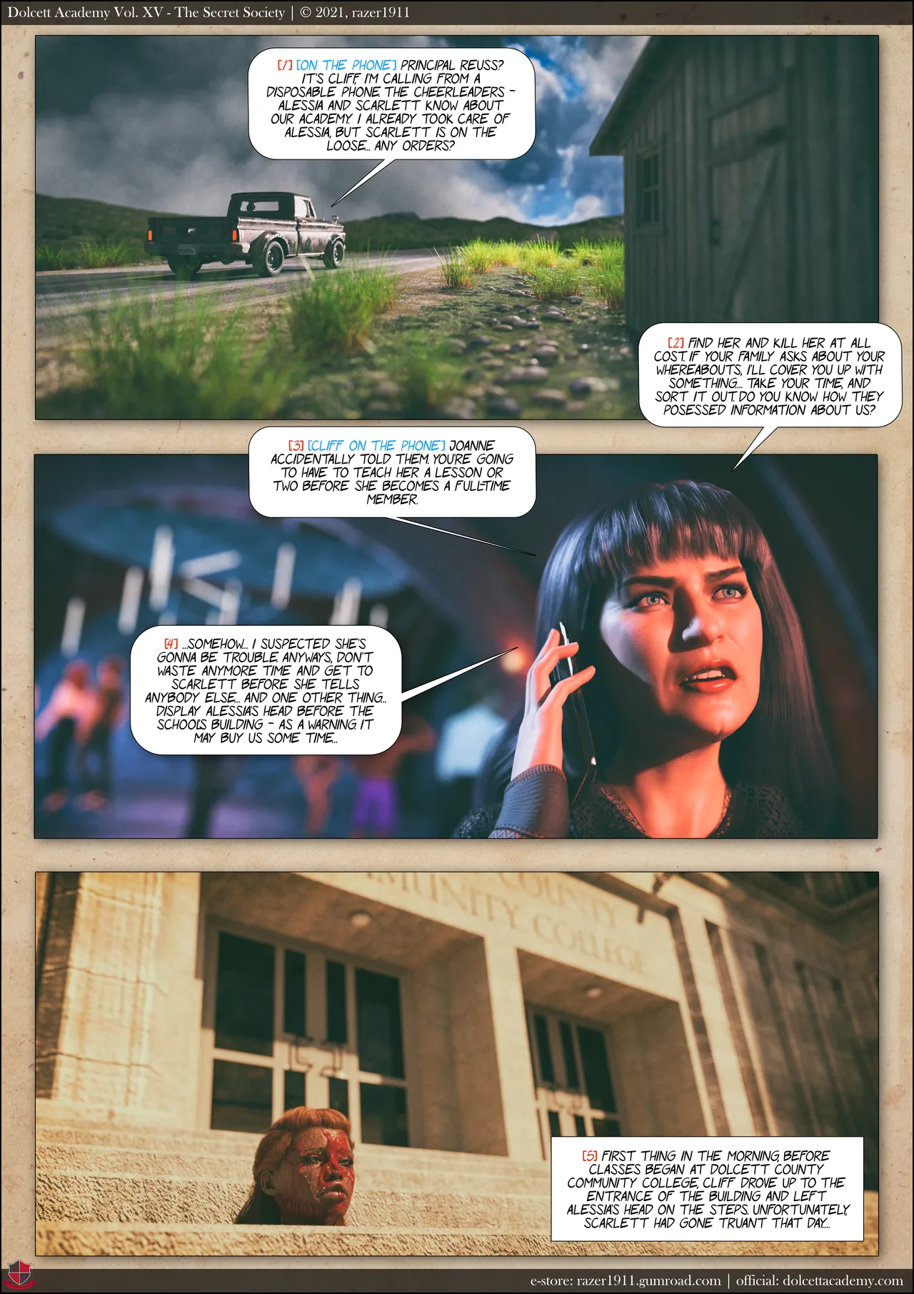 多尔赛特学院系列 第 15 卷 - 秘密社团 Chapter 1 - page 61