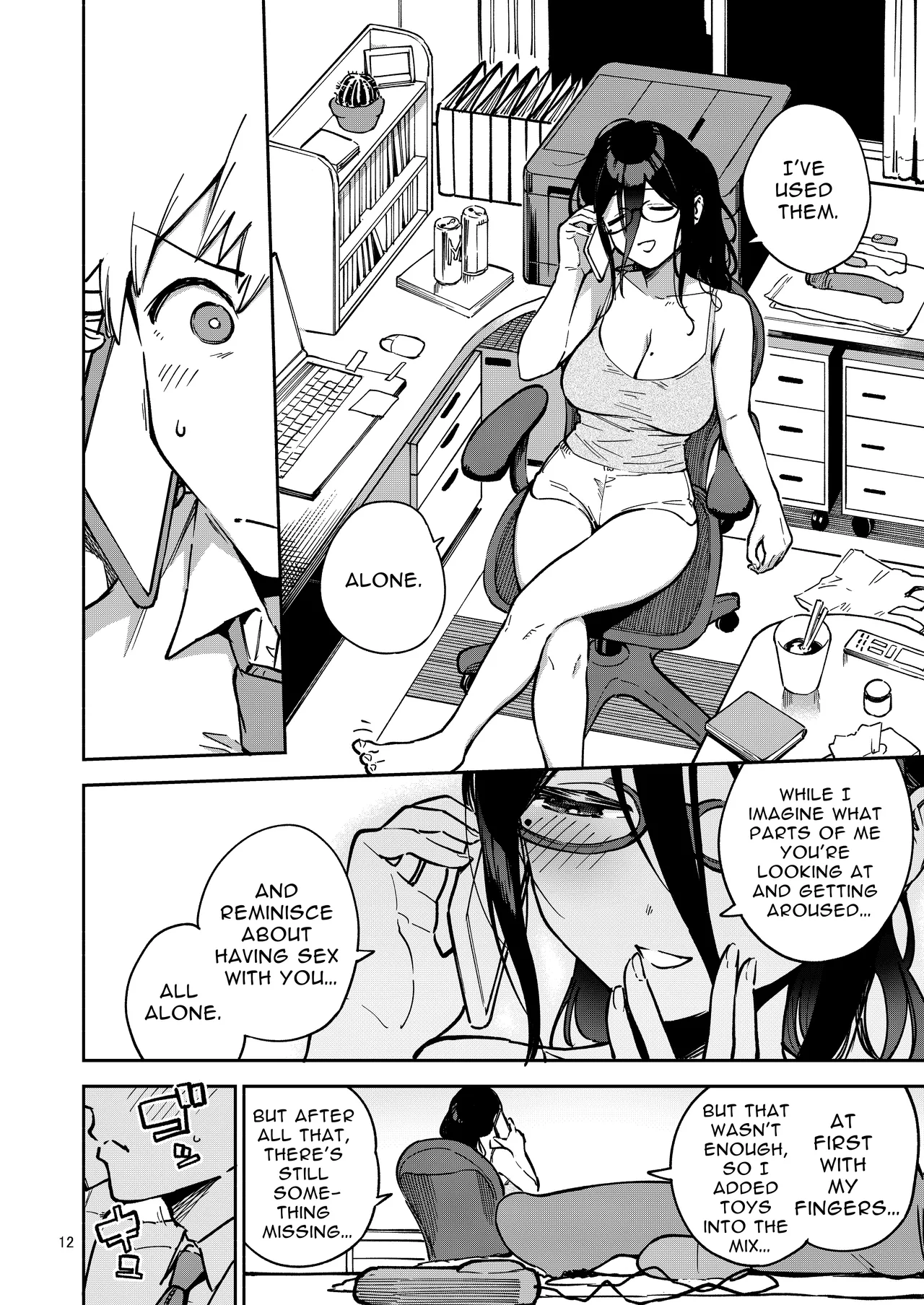 Tonari no Ayane-san Itazura Jidori to Oshioki Ecchi Hen Chapter 1 - page 12