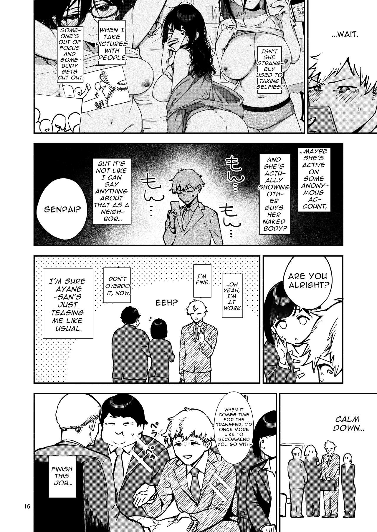 Tonari no Ayane-san Itazura Jidori to Oshioki Ecchi Hen Chapter 1 - page 16