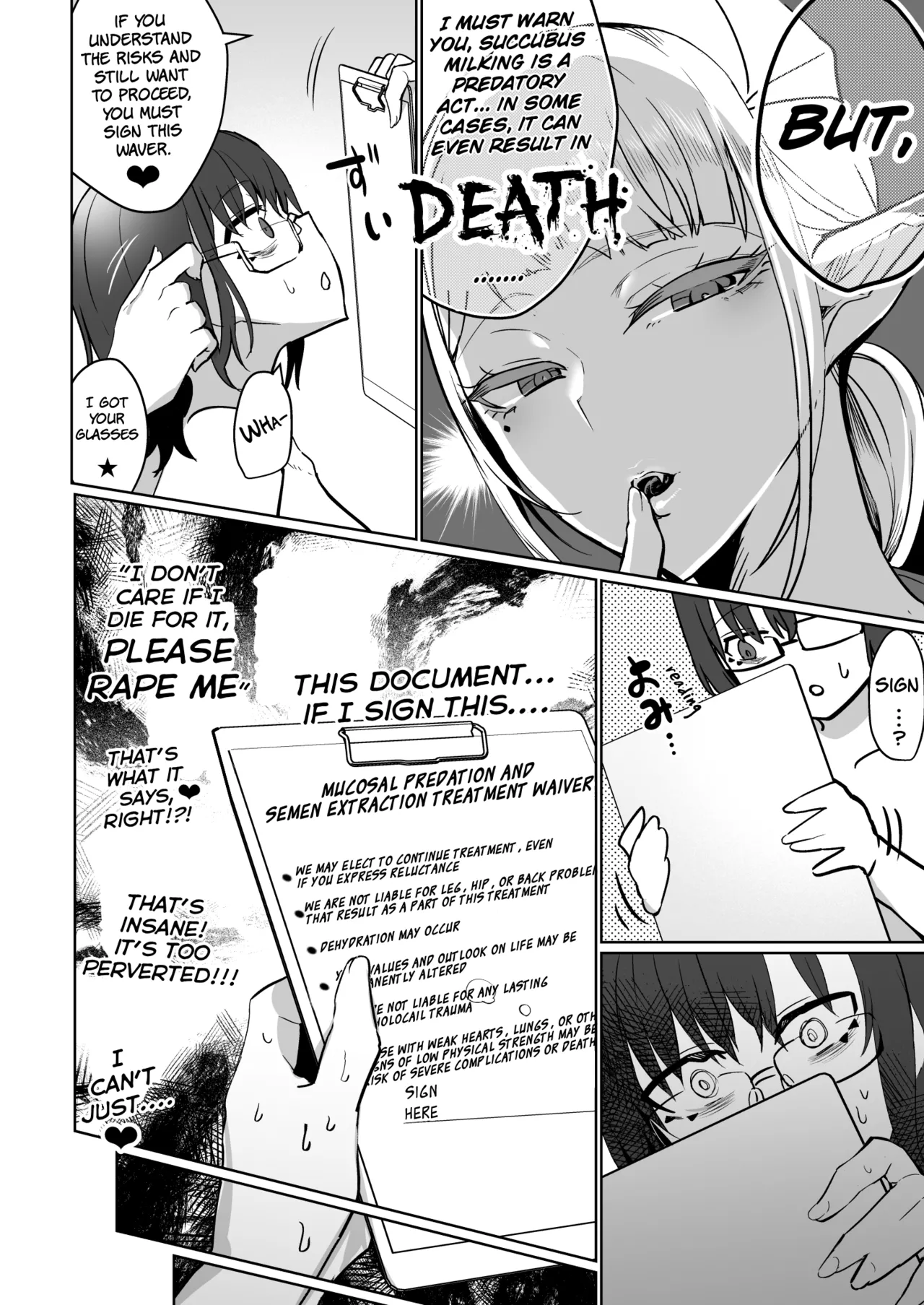 Futanari Chiryou Succubus Clinic Chapter 1 - page 22