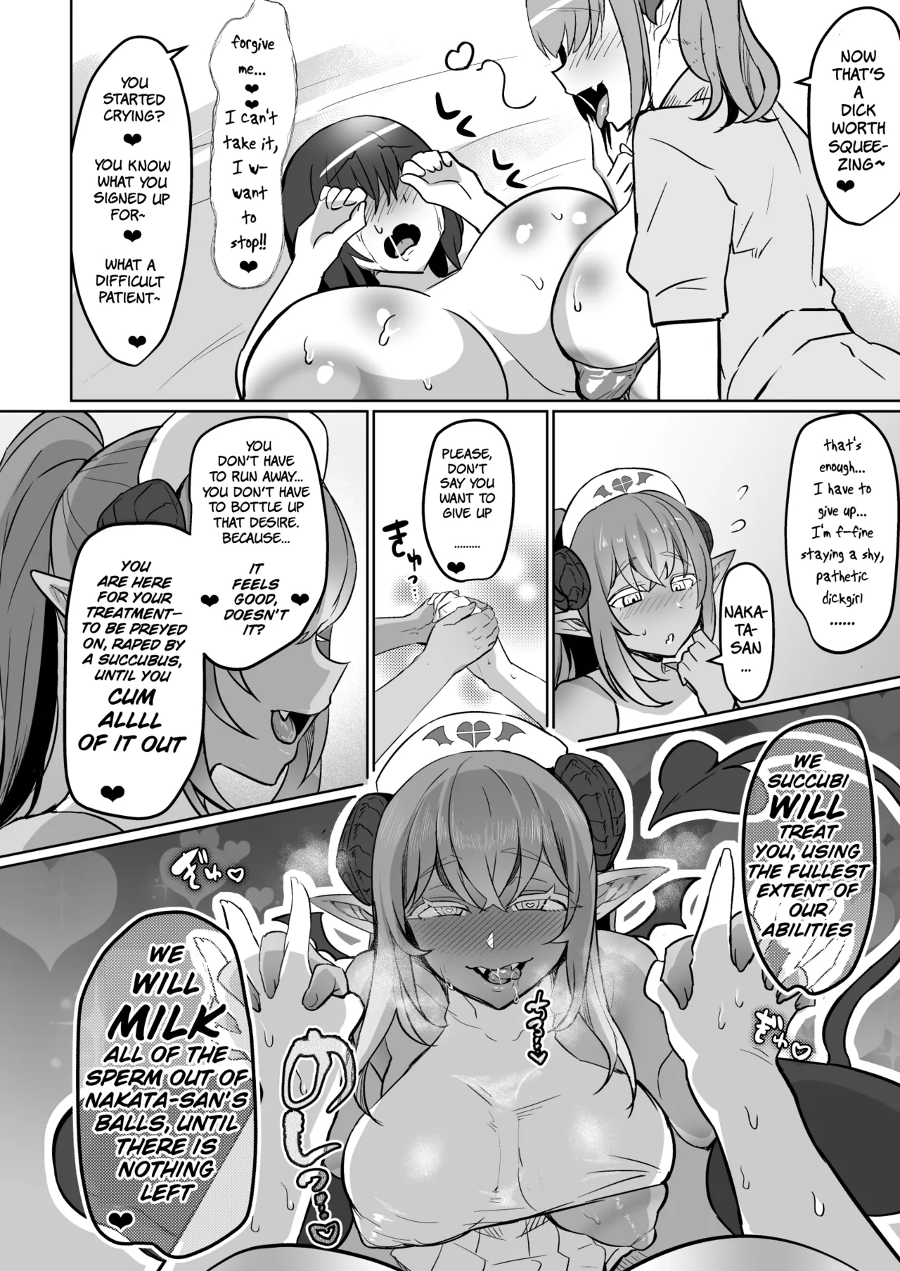 Futanari Chiryou Succubus Clinic Chapter 1 - page 36