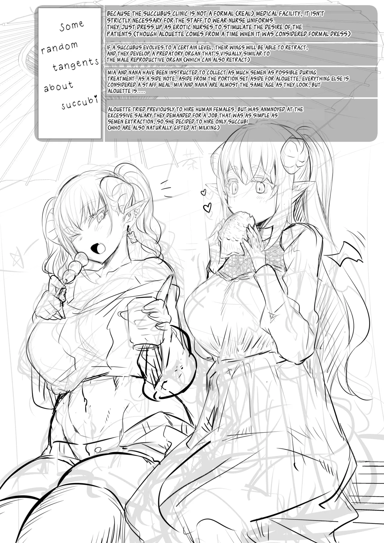 Futanari Chiryou Succubus Clinic Chapter 1 - page 44