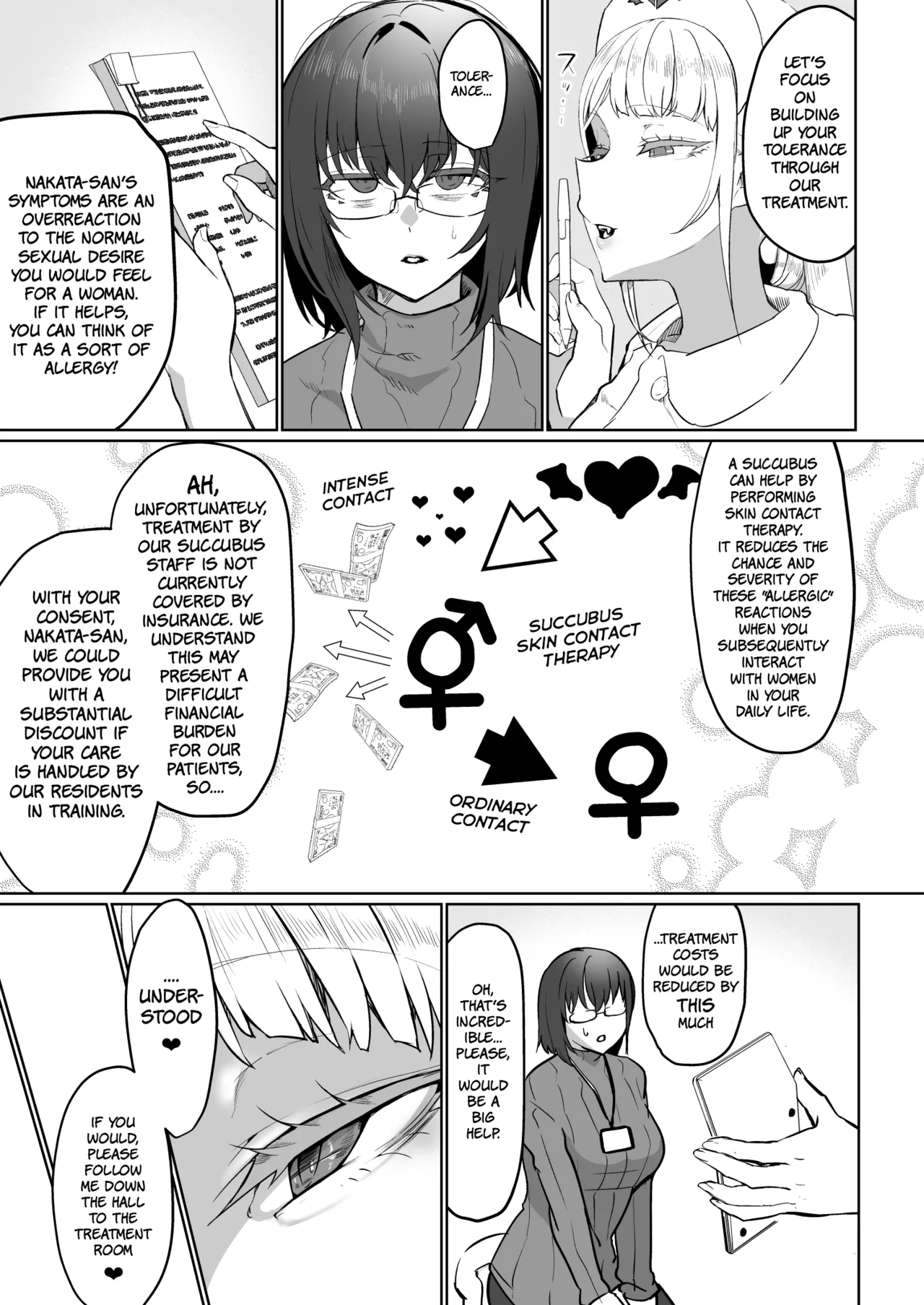 Futanari Chiryou Succubus Clinic Chapter 1 - page 5