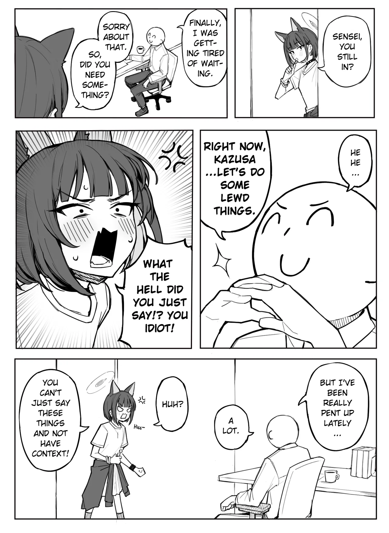 Lewd Kazuza Chapter 1 - page 2
