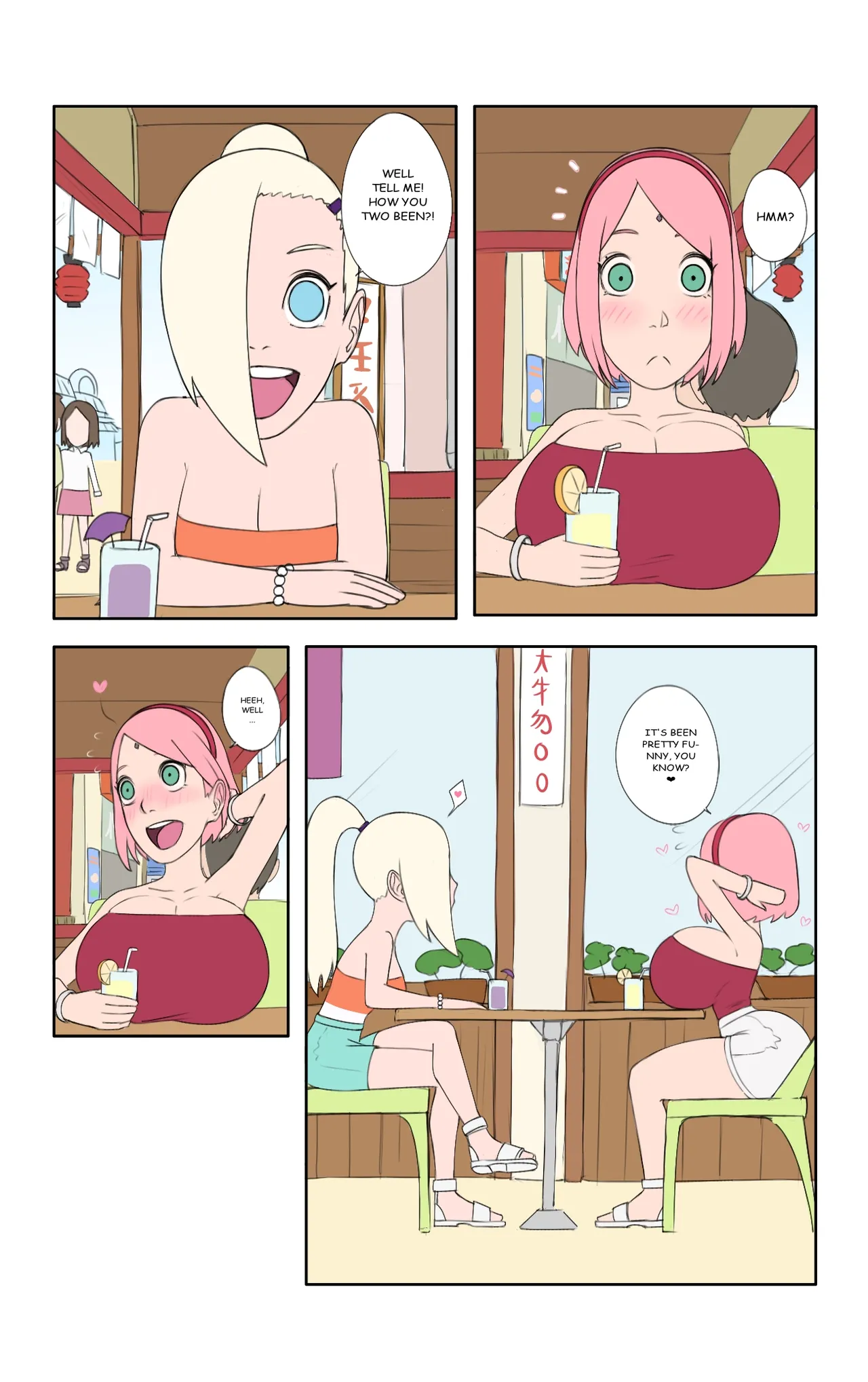 Hot days in konoha 2 remake read comment) Chapter 1 - page 1