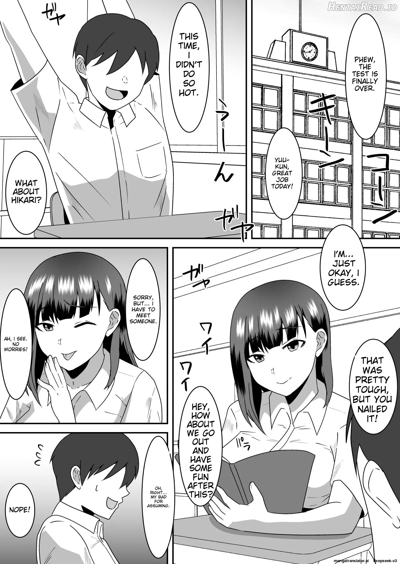 Boku no Suki na Kyonyuu Osananajimi ga Charao Senpai no Kanojo ni Natta Hi 2 Chapter 1 - page 37