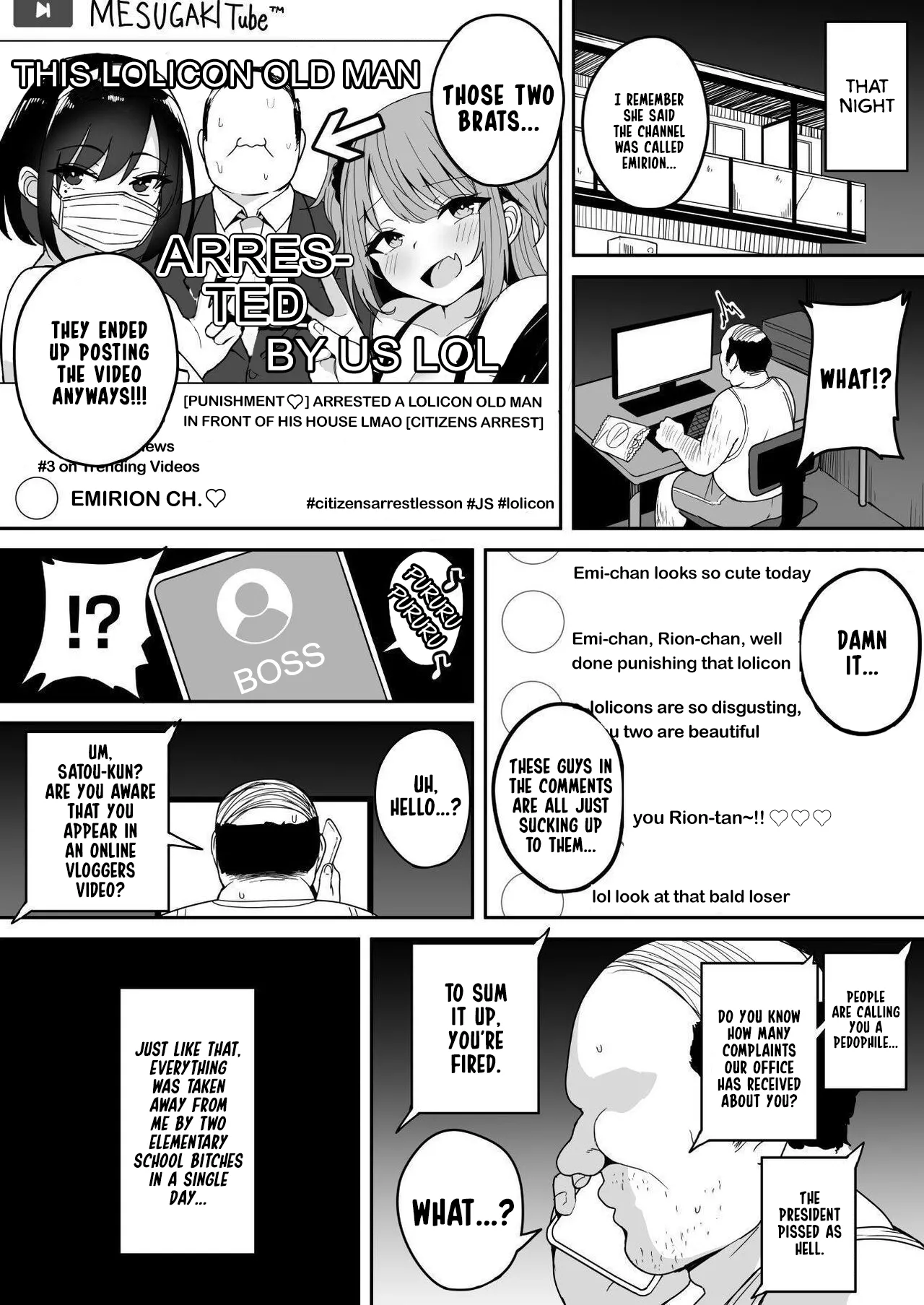 Making Little Brat Streamers Understand What A Citizen's Arrest Really Means Chapter 1 - page 8